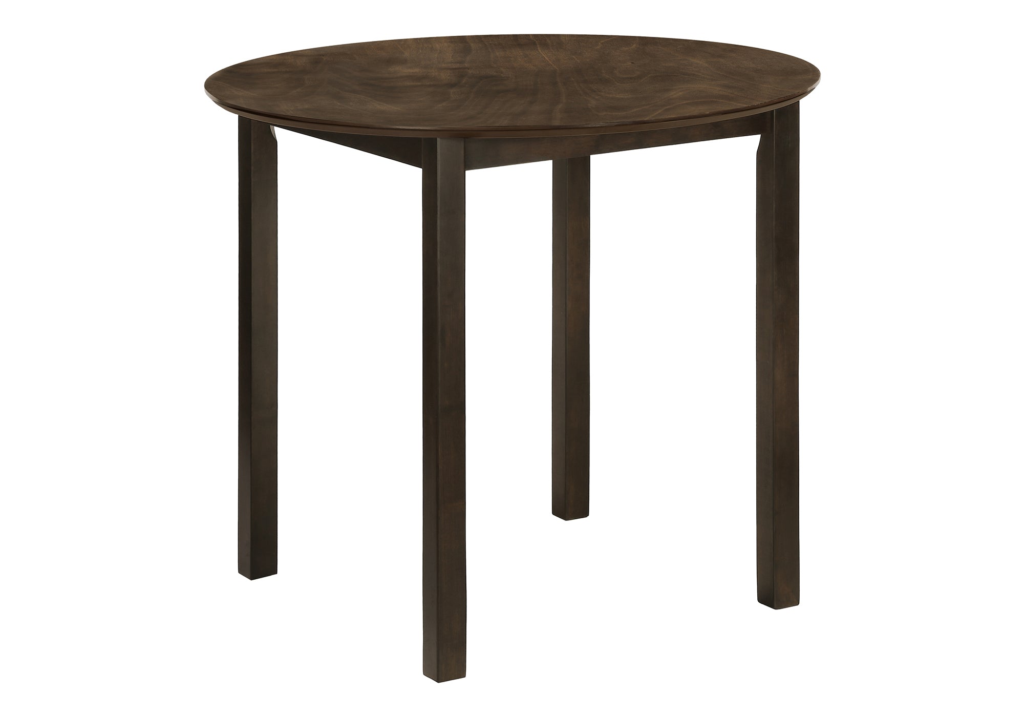 Transitional 36" Dia Round Kitchen Dining table In Espresso