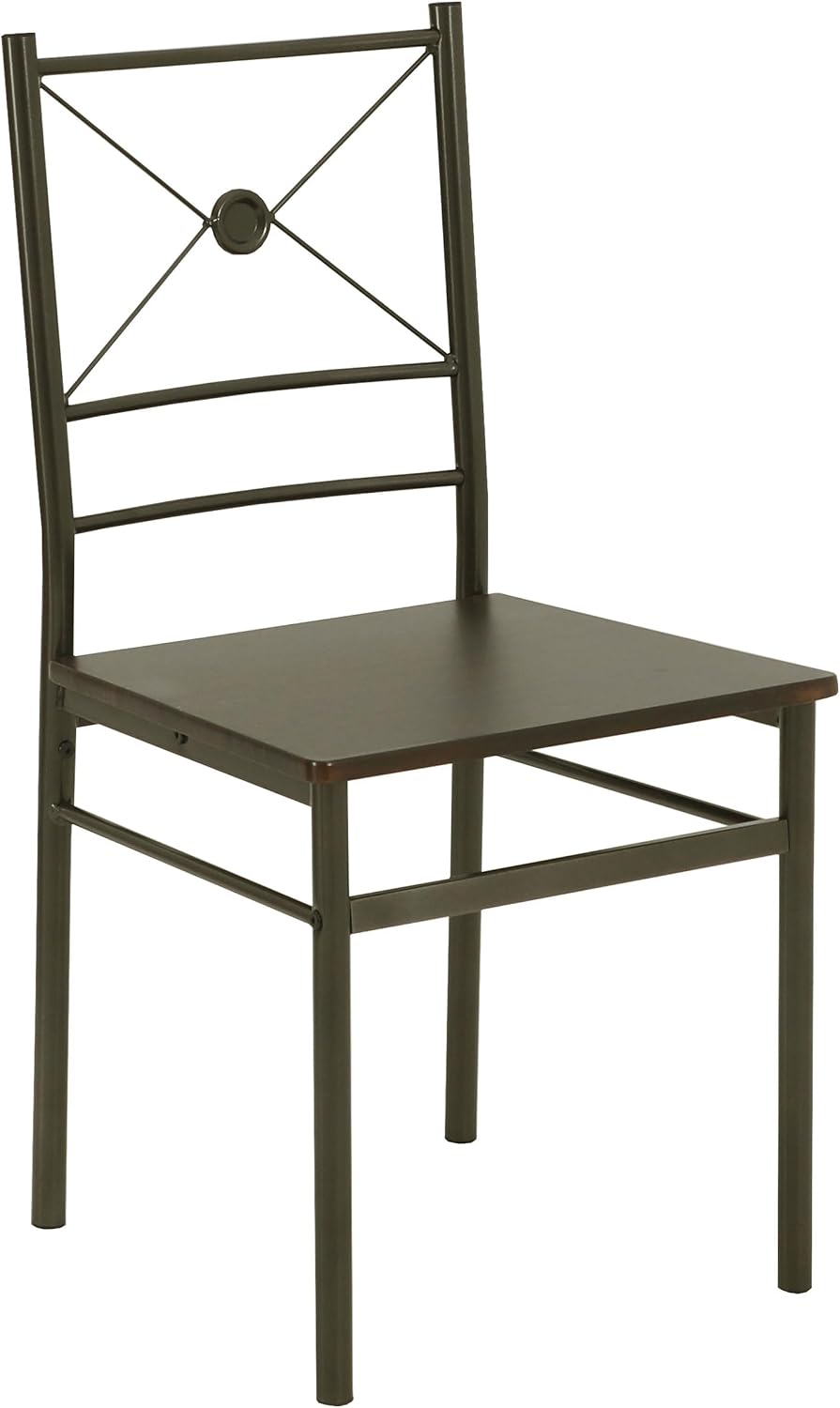 Rectangular 5-Piece Dining Set in Dark Bronze
