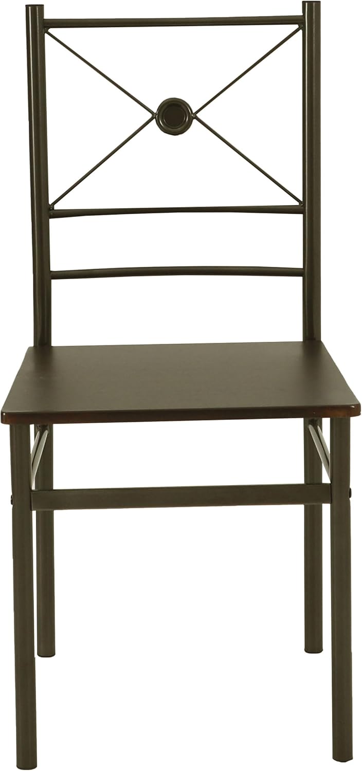Rectangular 5-Piece Dining Set in Dark Bronze