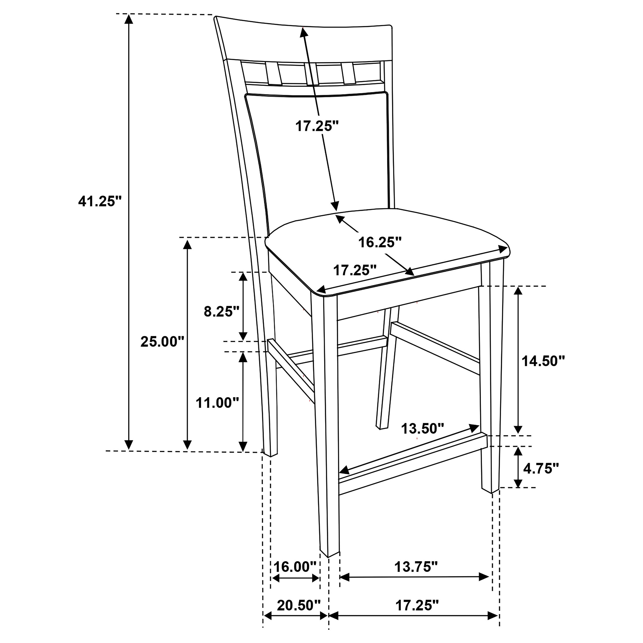 Gabriel Closed Back Counter Chair
