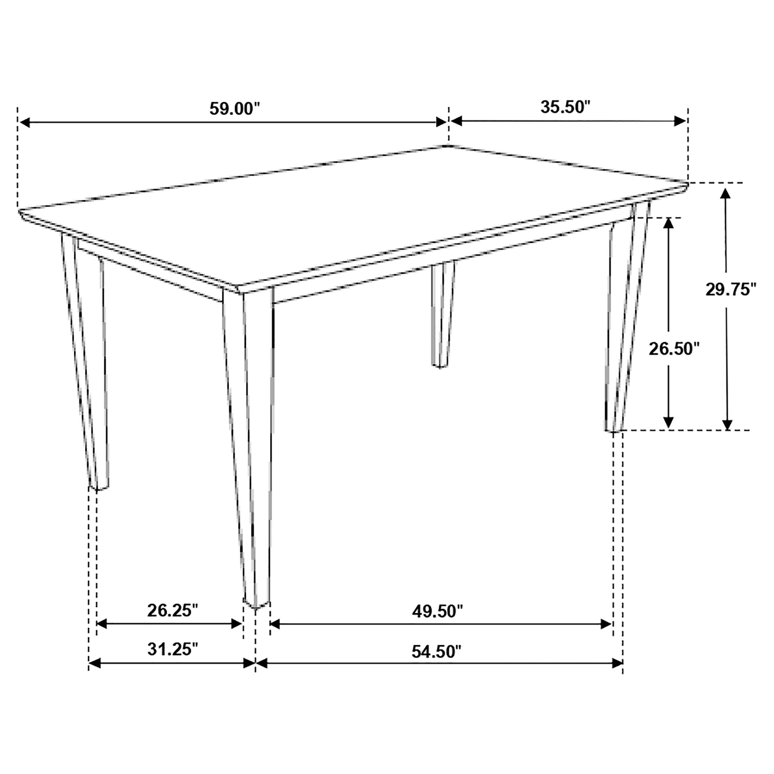 Gabriel Rectangular Dining Set A