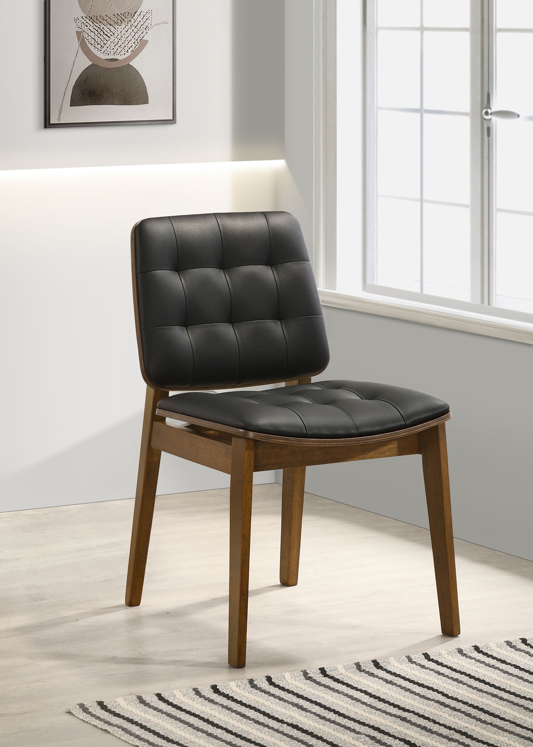 Redbridge Leatherette Side Chair