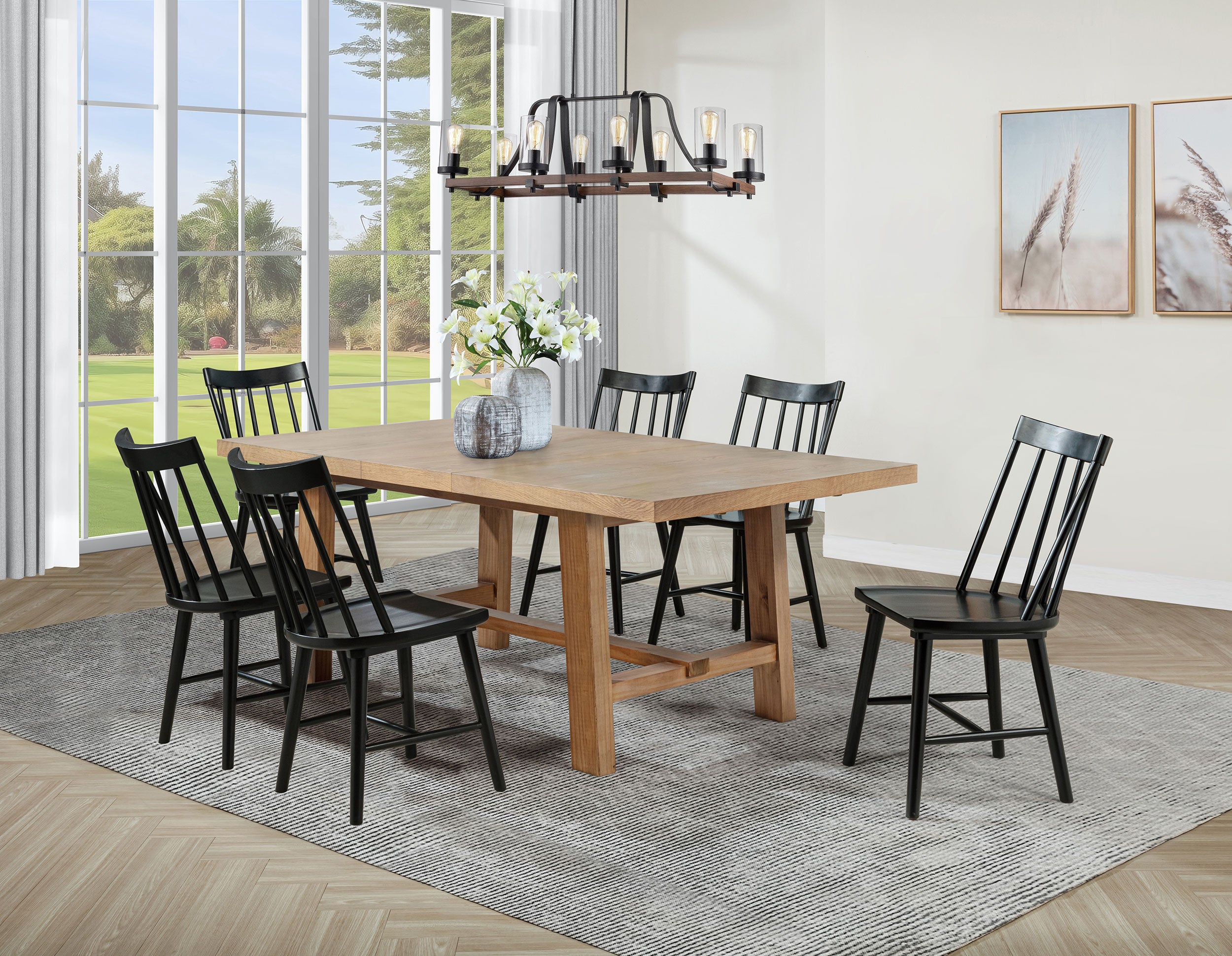 Middleton Extension Leaf Dining Set