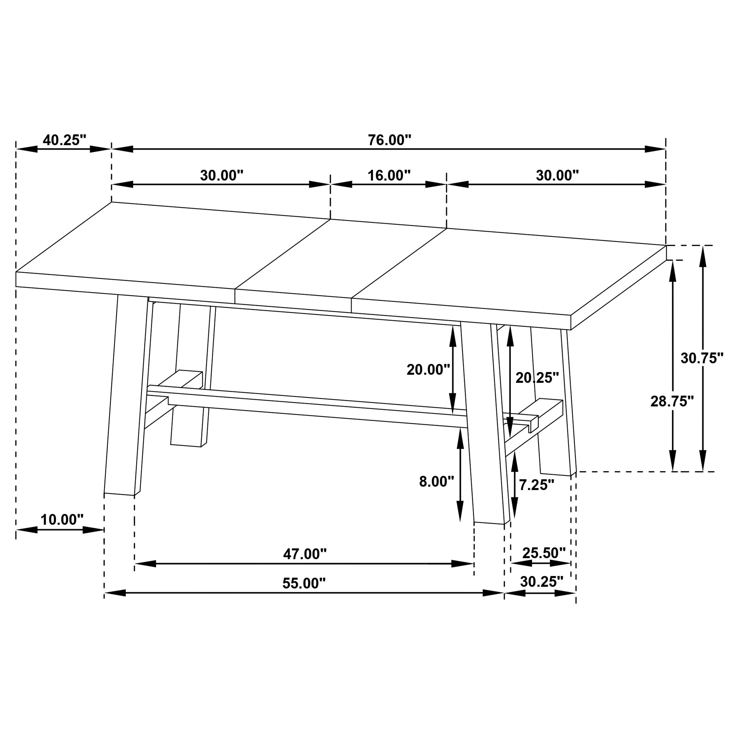 Middleton Extension Leaf Dining Set