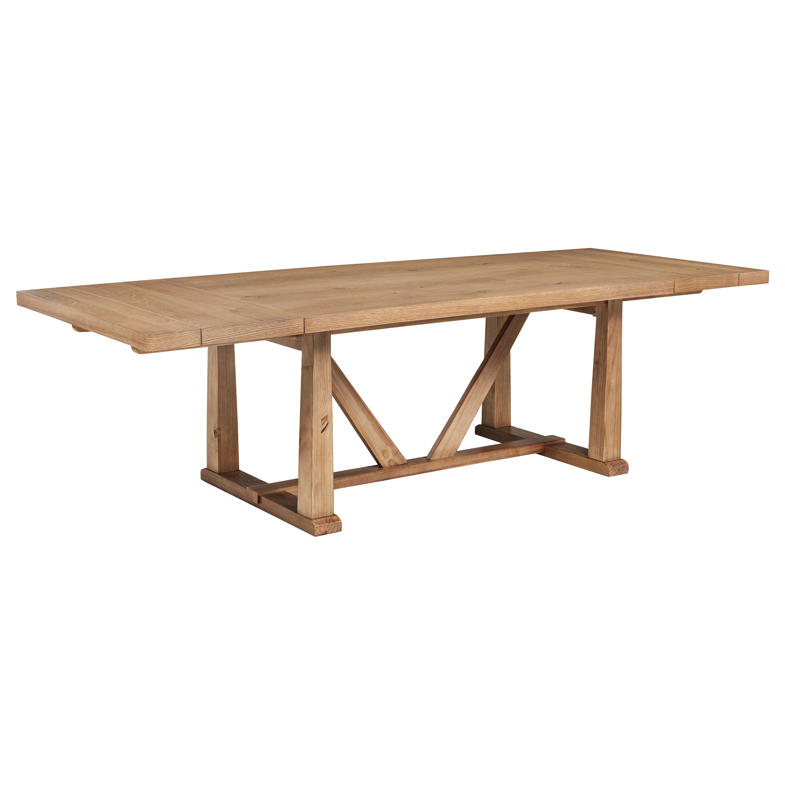 Middleton Extension Leaf Dining Set - Natural / Black