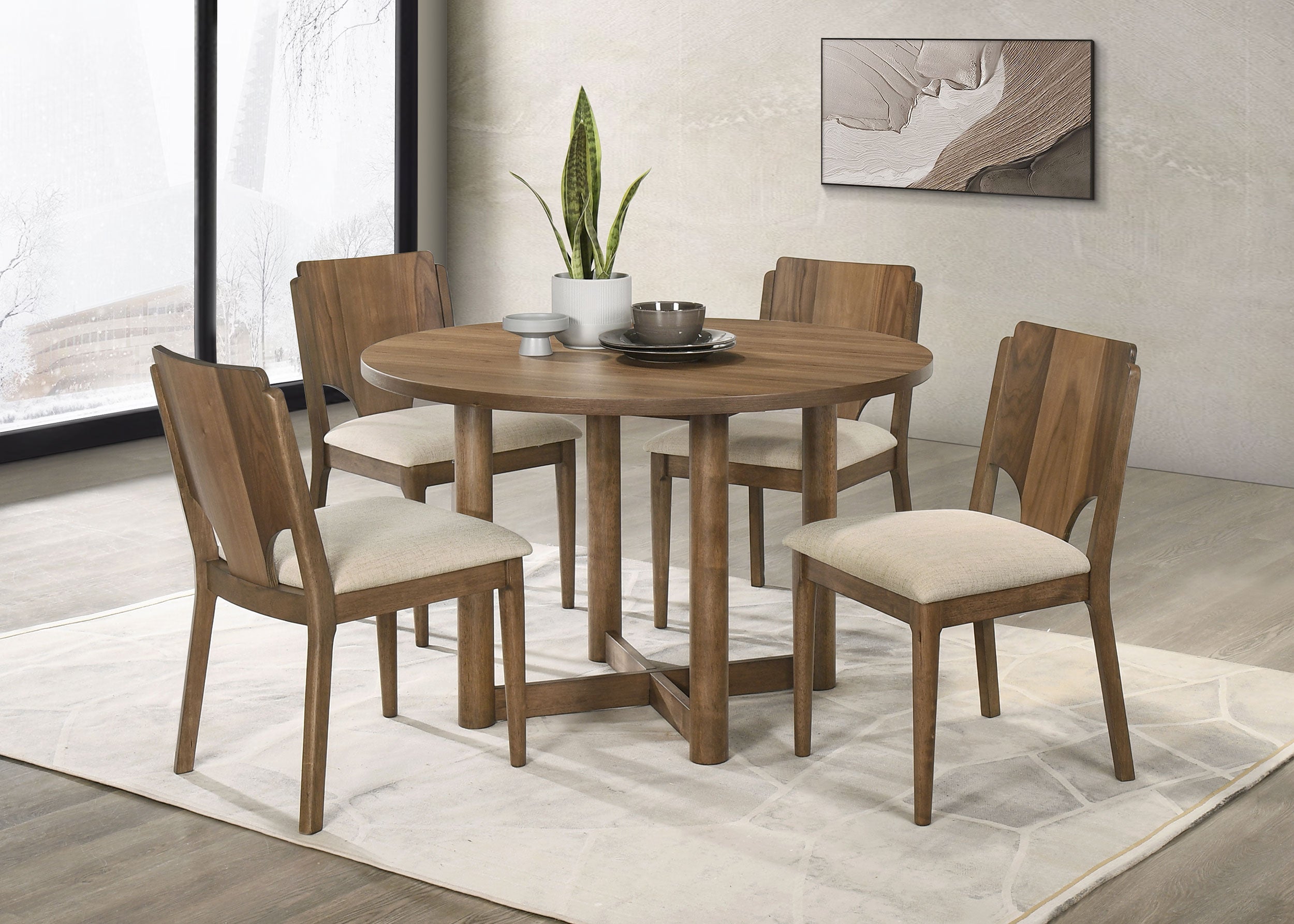 Crestmore Round Dining Table