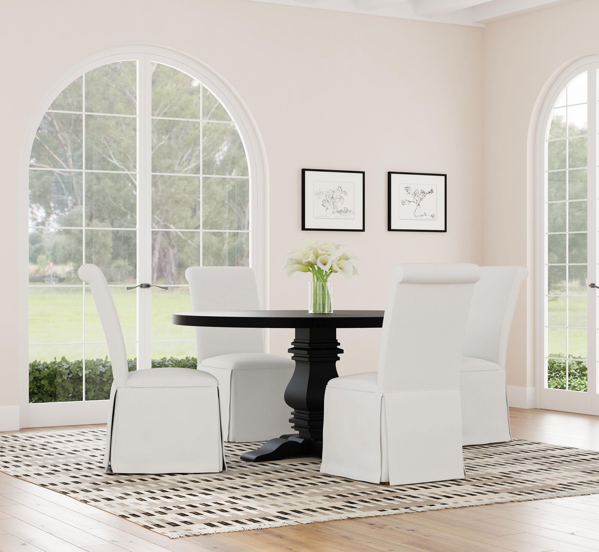 Florence Round Dining Table