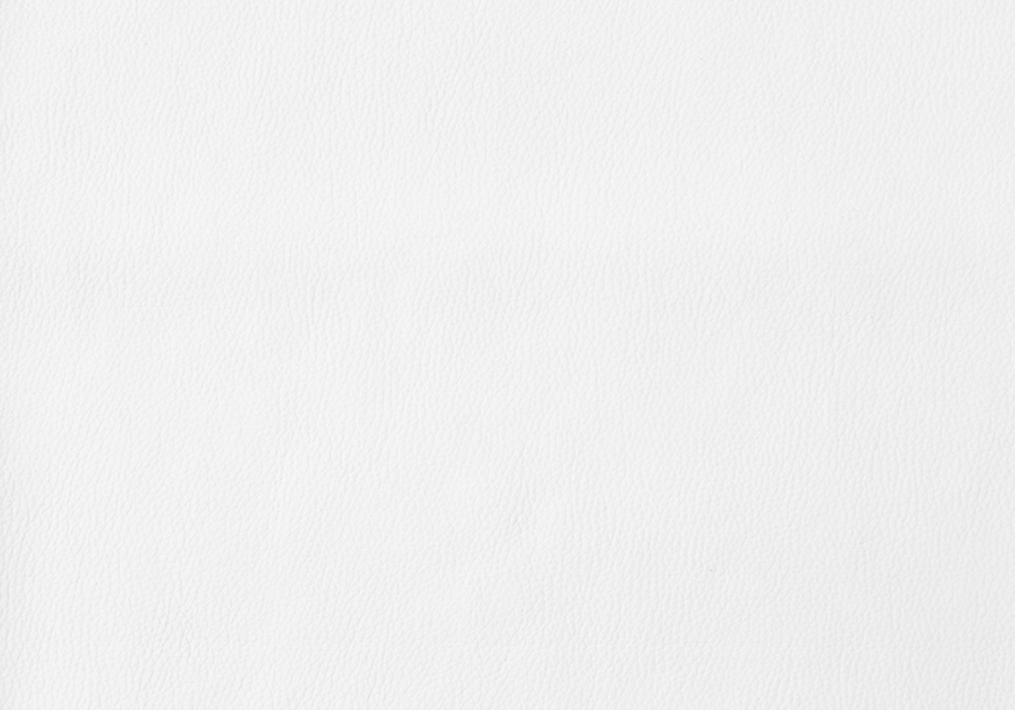 Contemporary leatherette Upholstered Dining Chairs in White / Chrome Set of 2