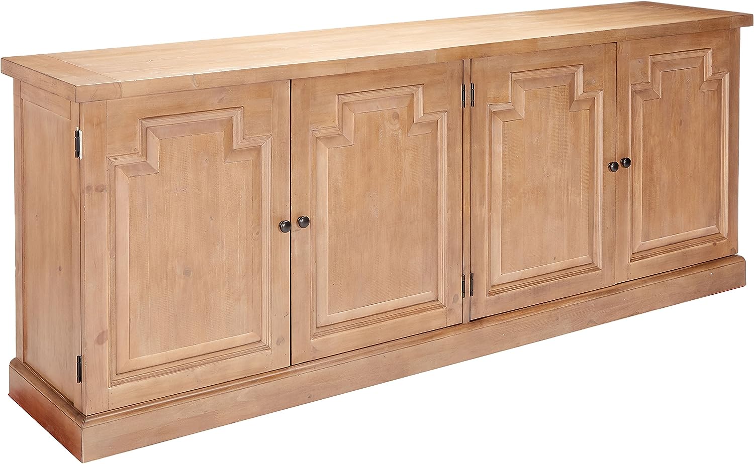 Florence 4-Door Sideboard Rustic Smoke