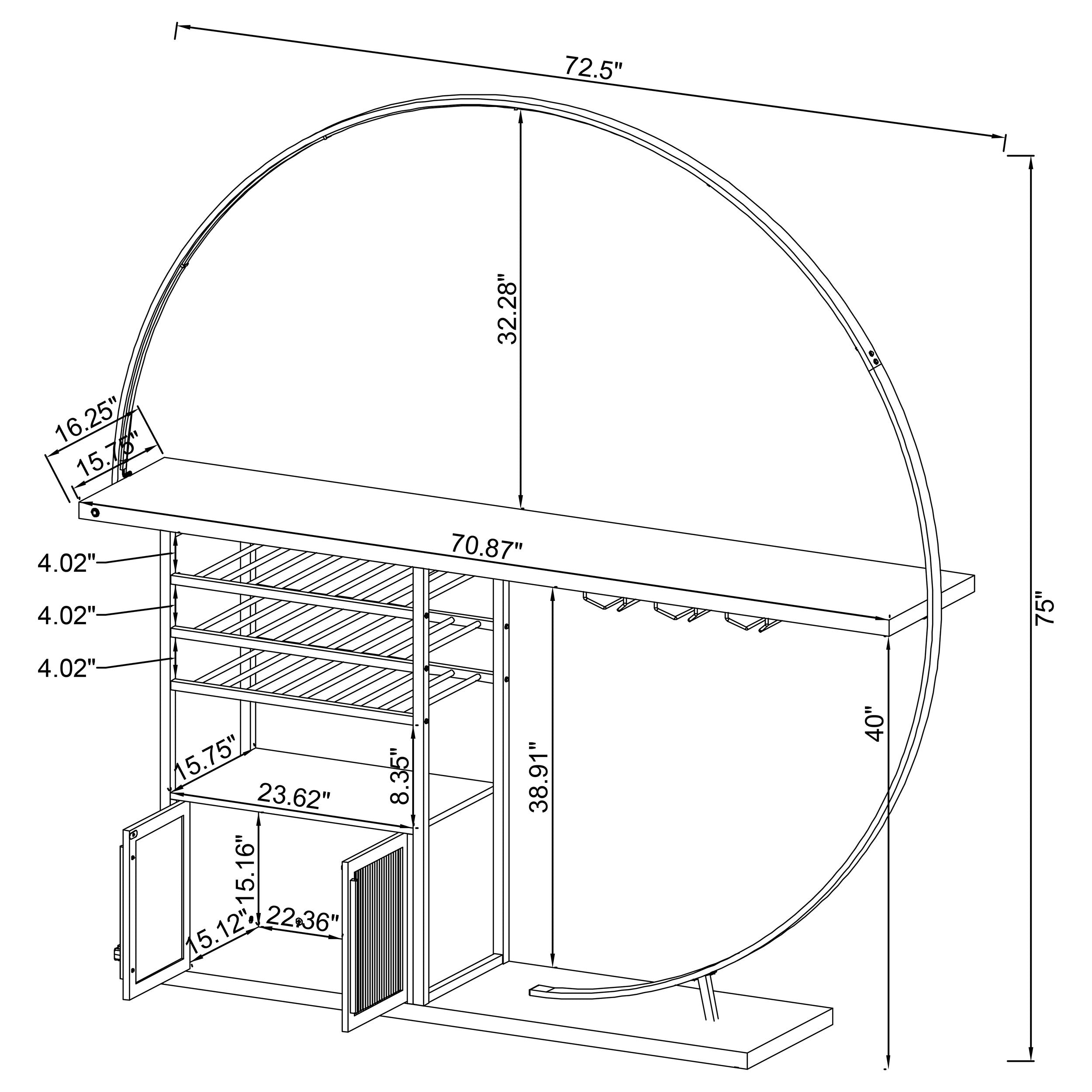 Risley Wine Cabinet