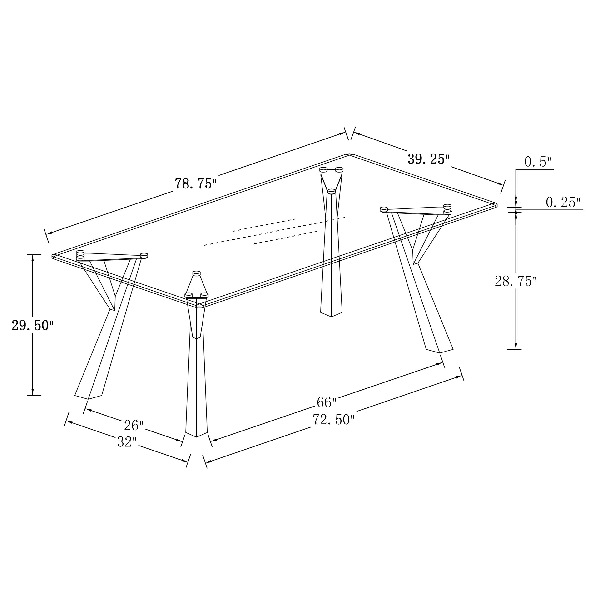 Alaia Rectangular Dining Table