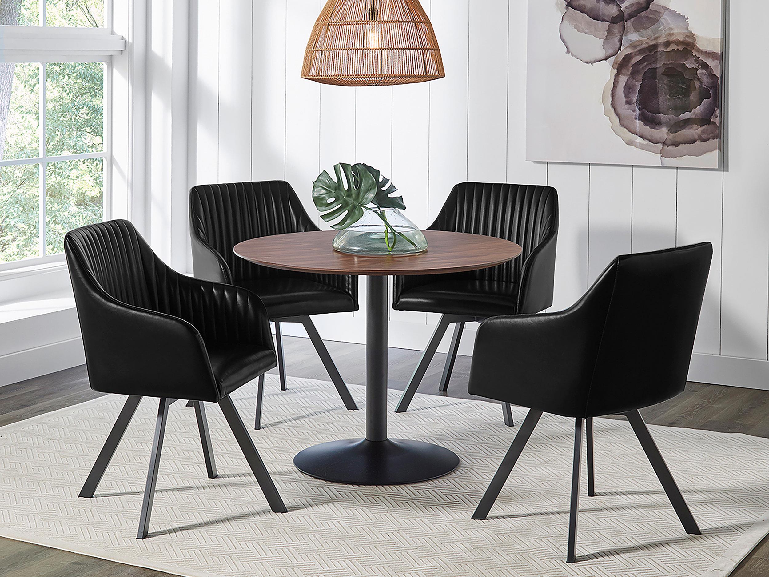 Arika Swivel Arm Chair