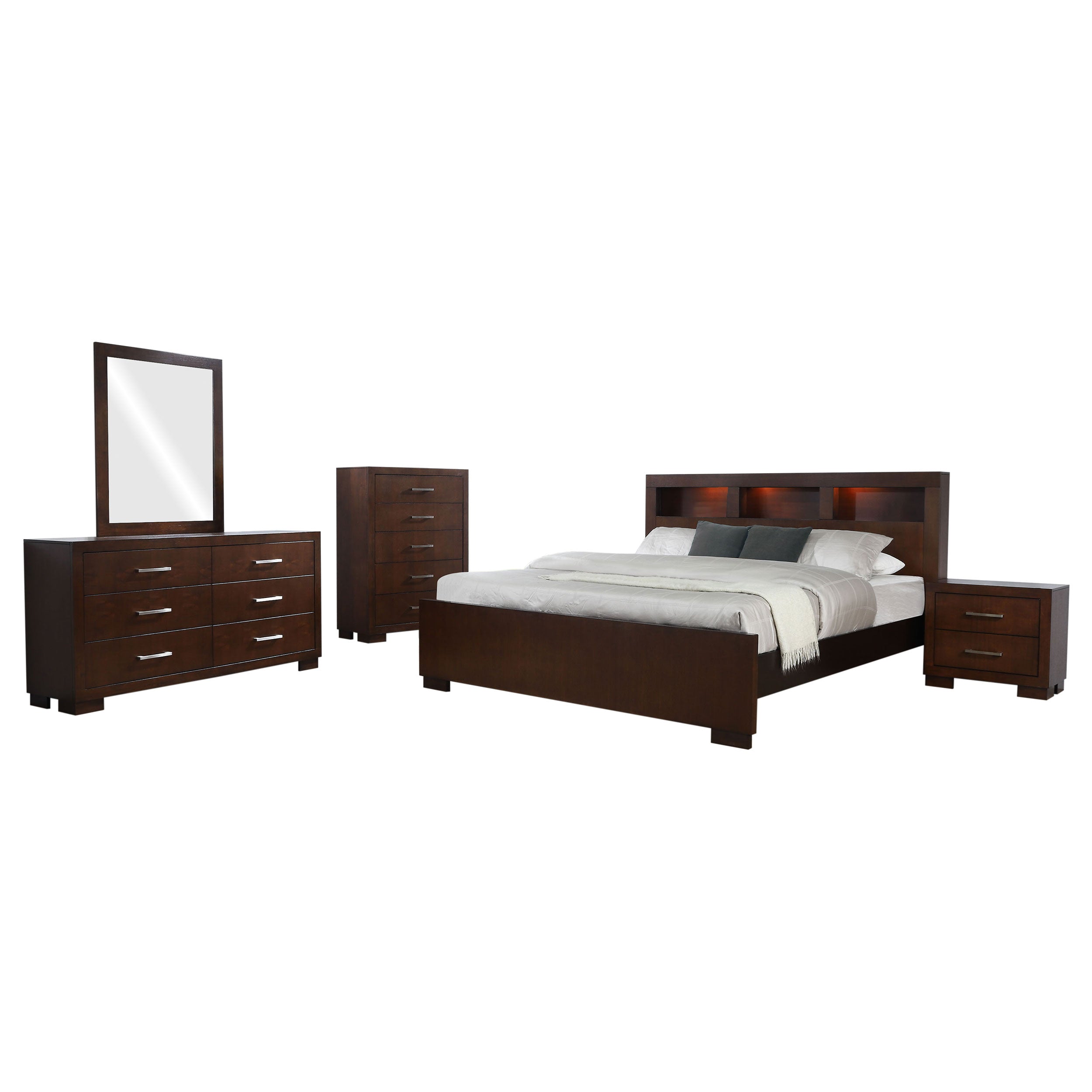 Jessica Bedroom Set (Bookcase Bed)