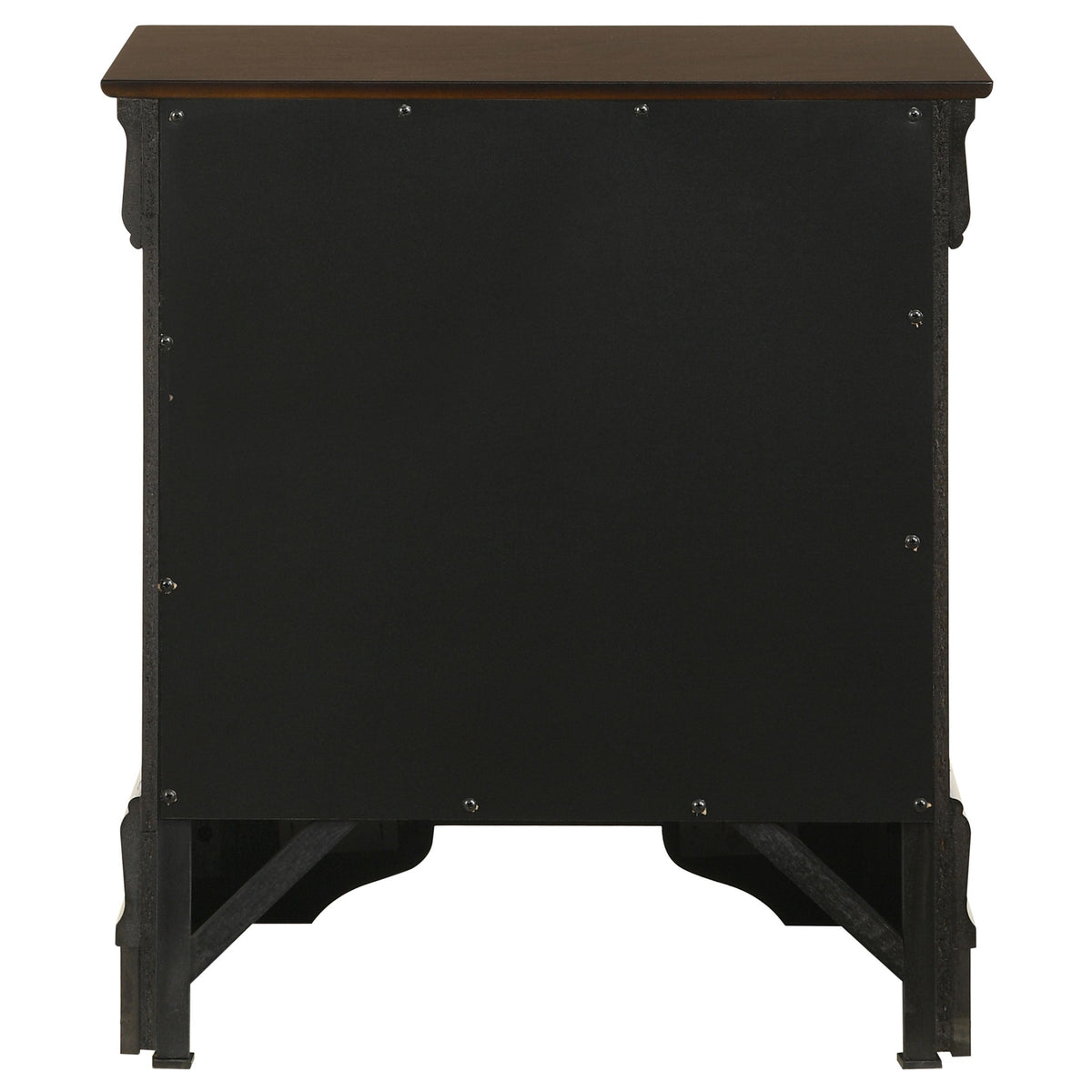 Louis Philippe 2-drawer Nightstand In Cappuccino