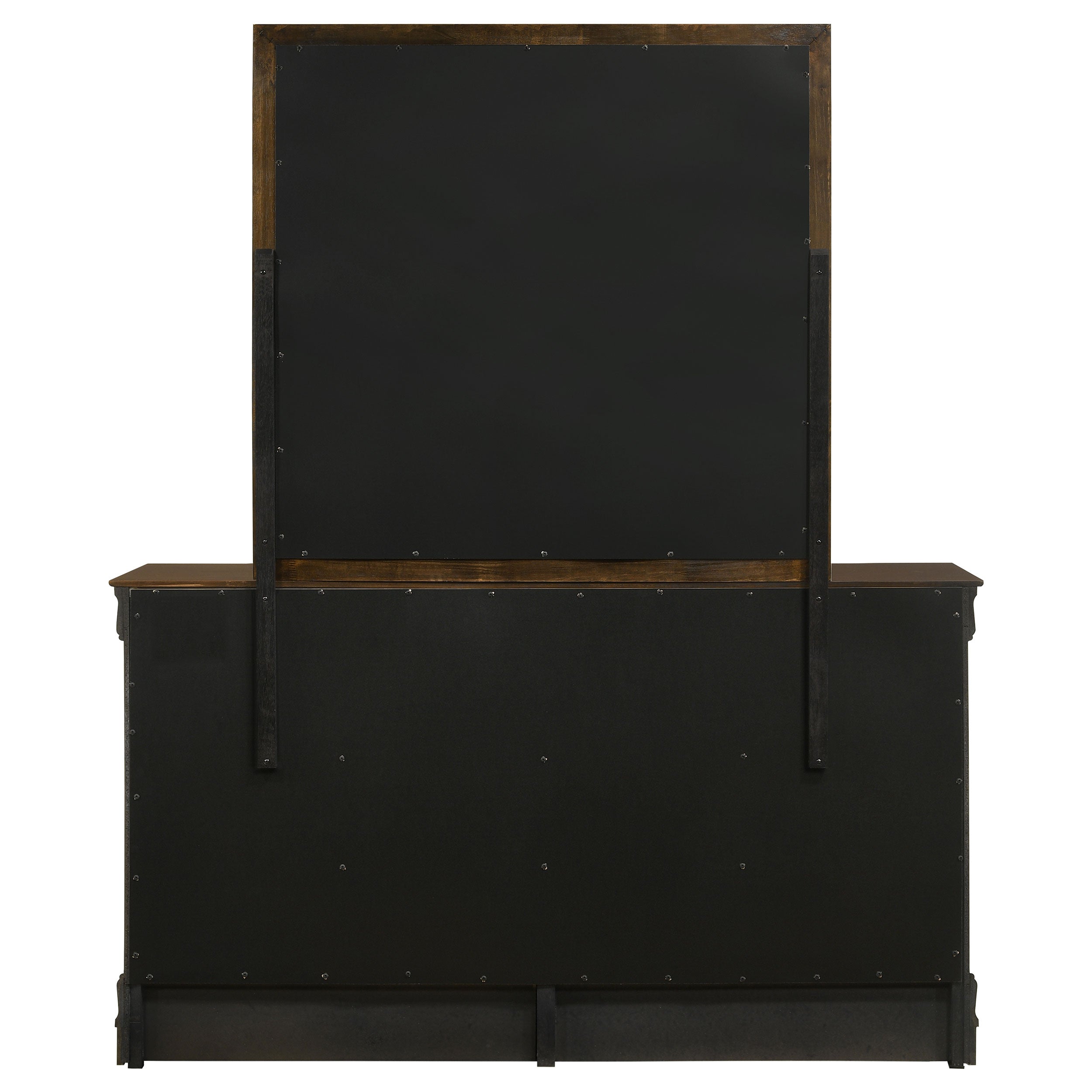 Louis Philippe Dresser with Mirror (Cappuccino)