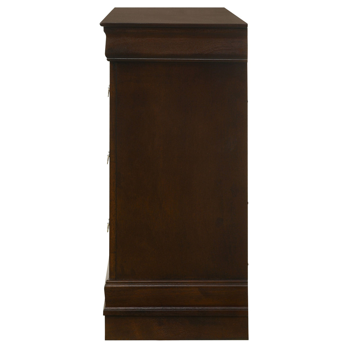 Louis Philippe 6-drawer Dresser In Cappuccino