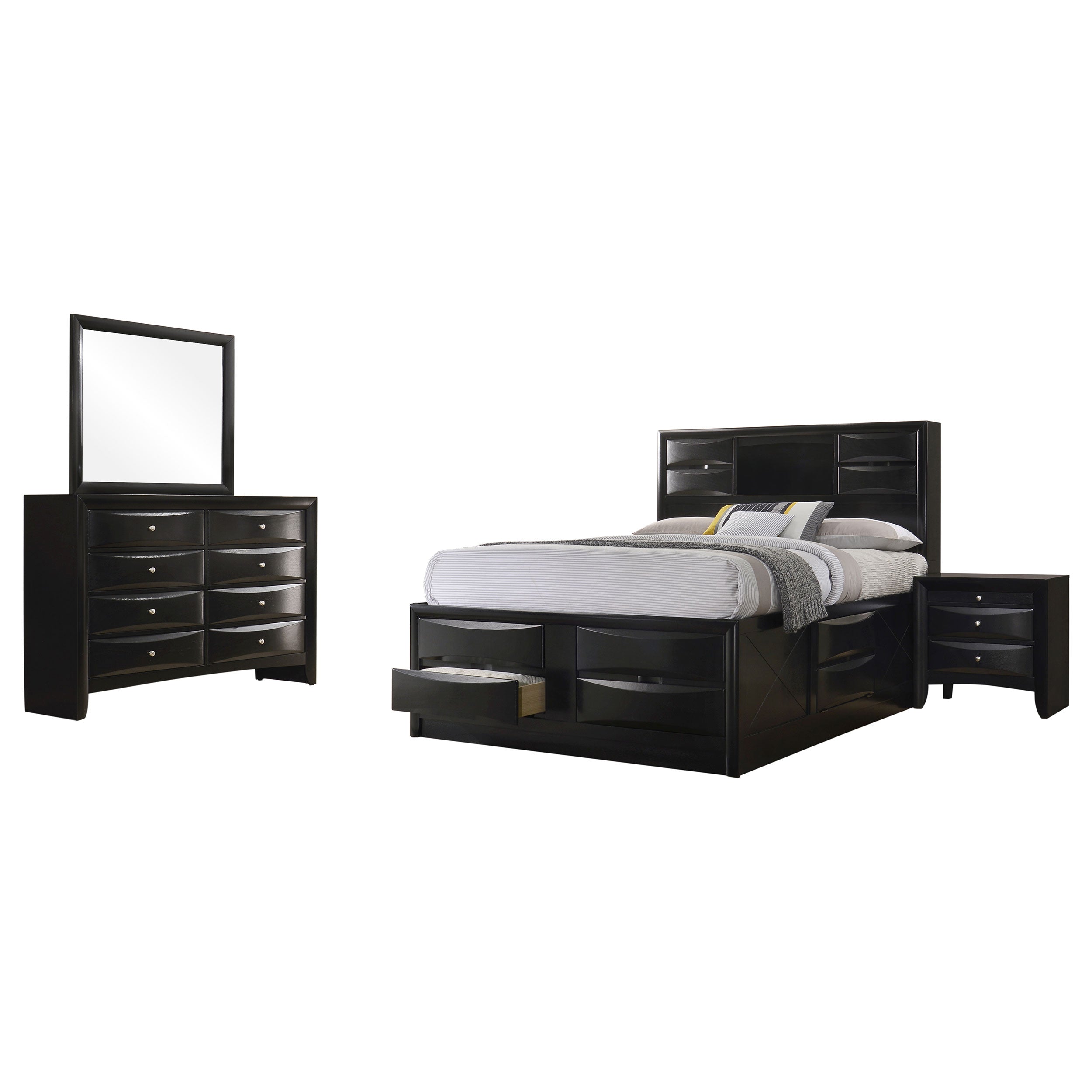 Briana Bedroom Set (Storage Bed)