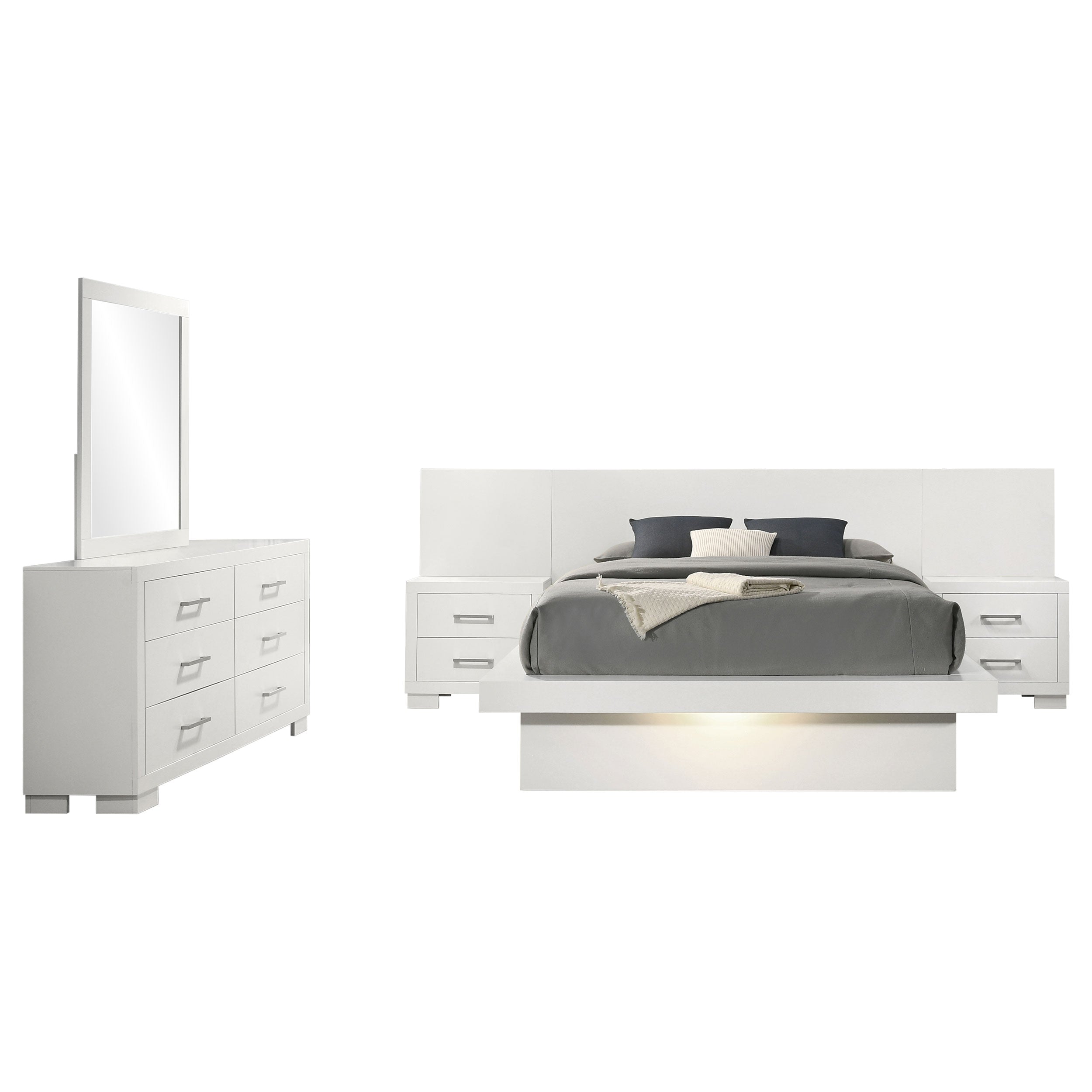 Jessica Wall Panel Bedroom Set