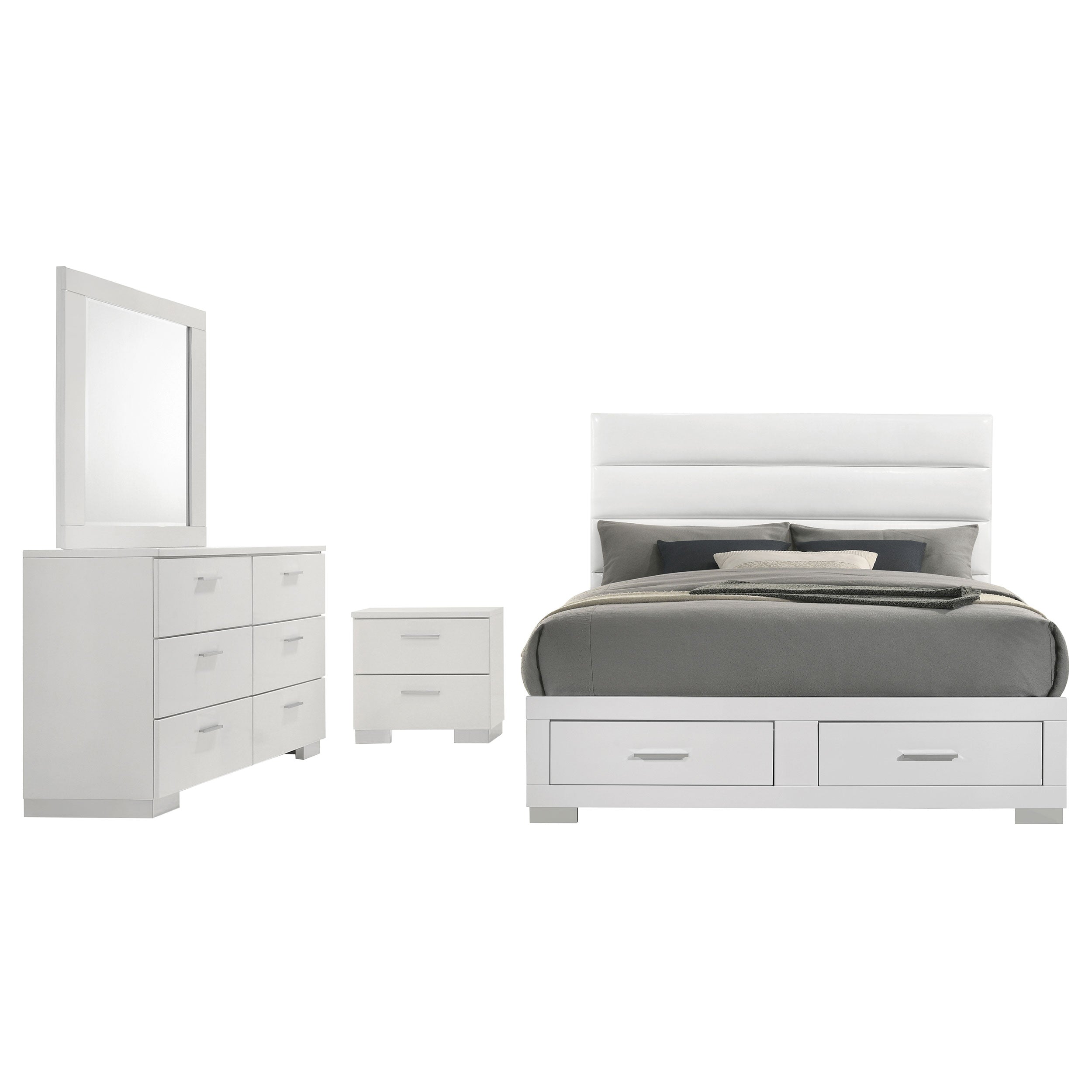 Felicity Bedroom Set (Storage Bed)