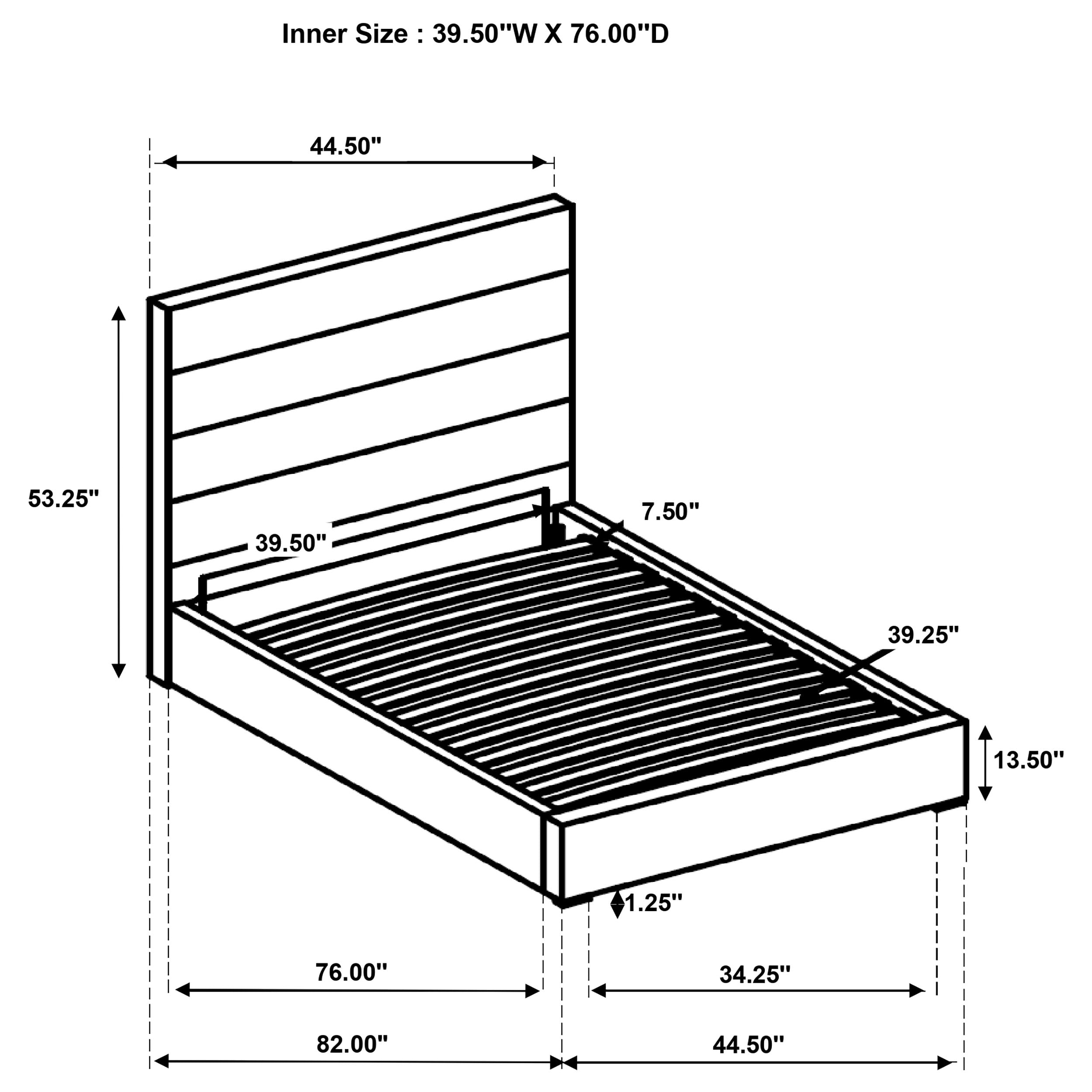 Felicity Bedroom Set (Upholstered Bed)