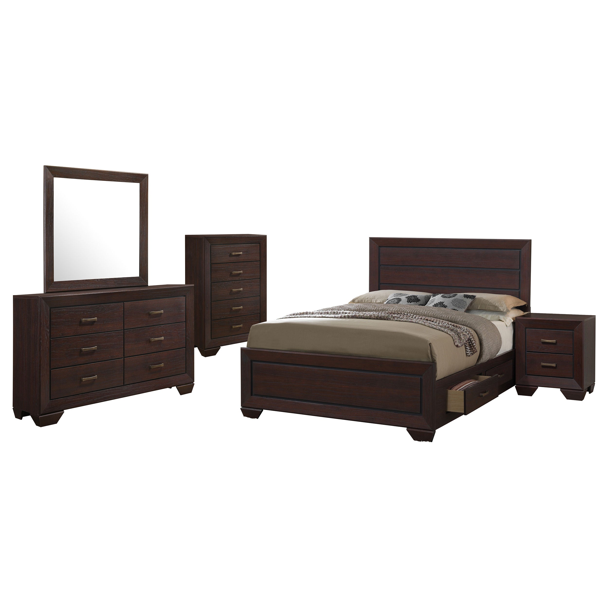 Kauffman Bedroom Set (Storage Bed)