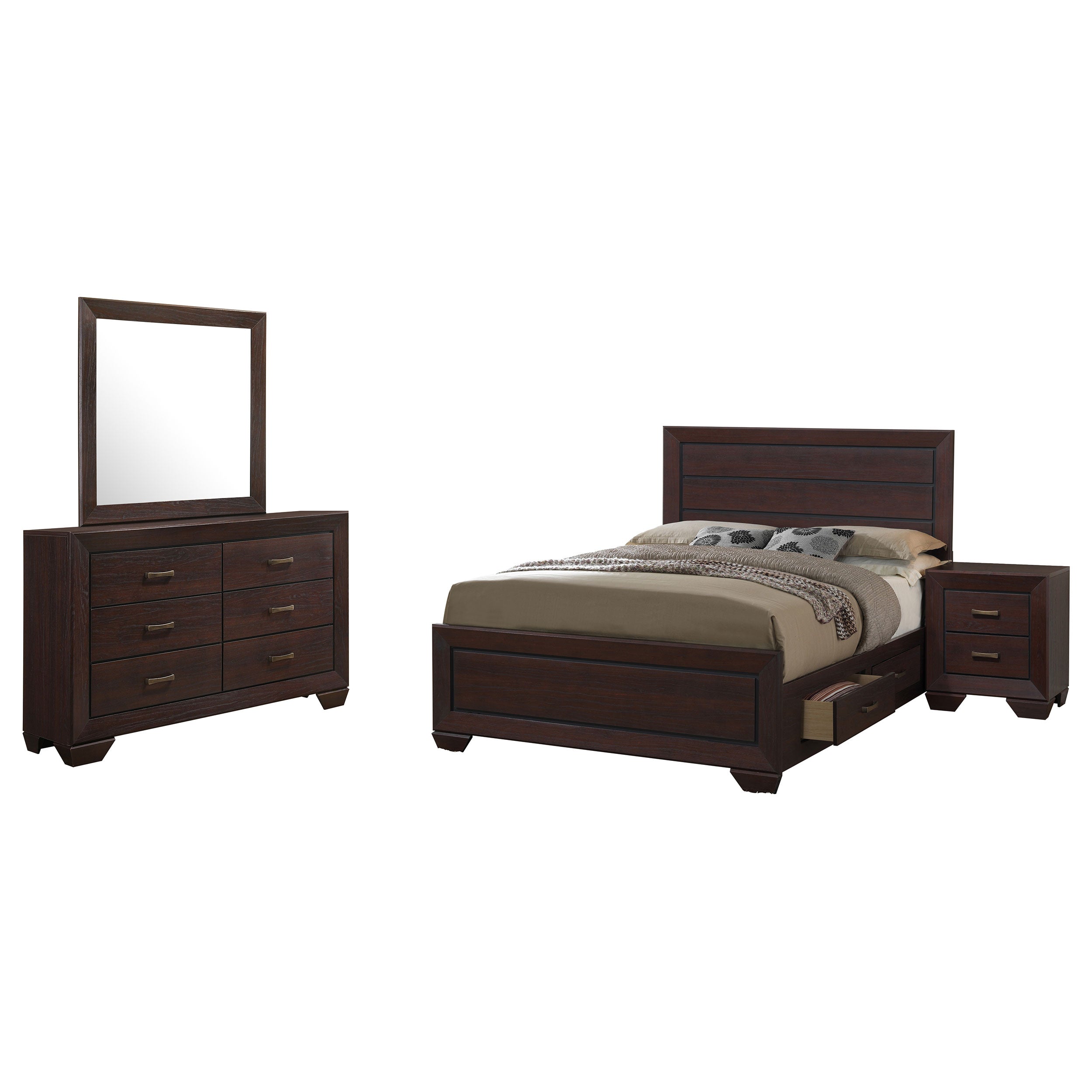 Kauffman Bedroom Set (Storage Bed)