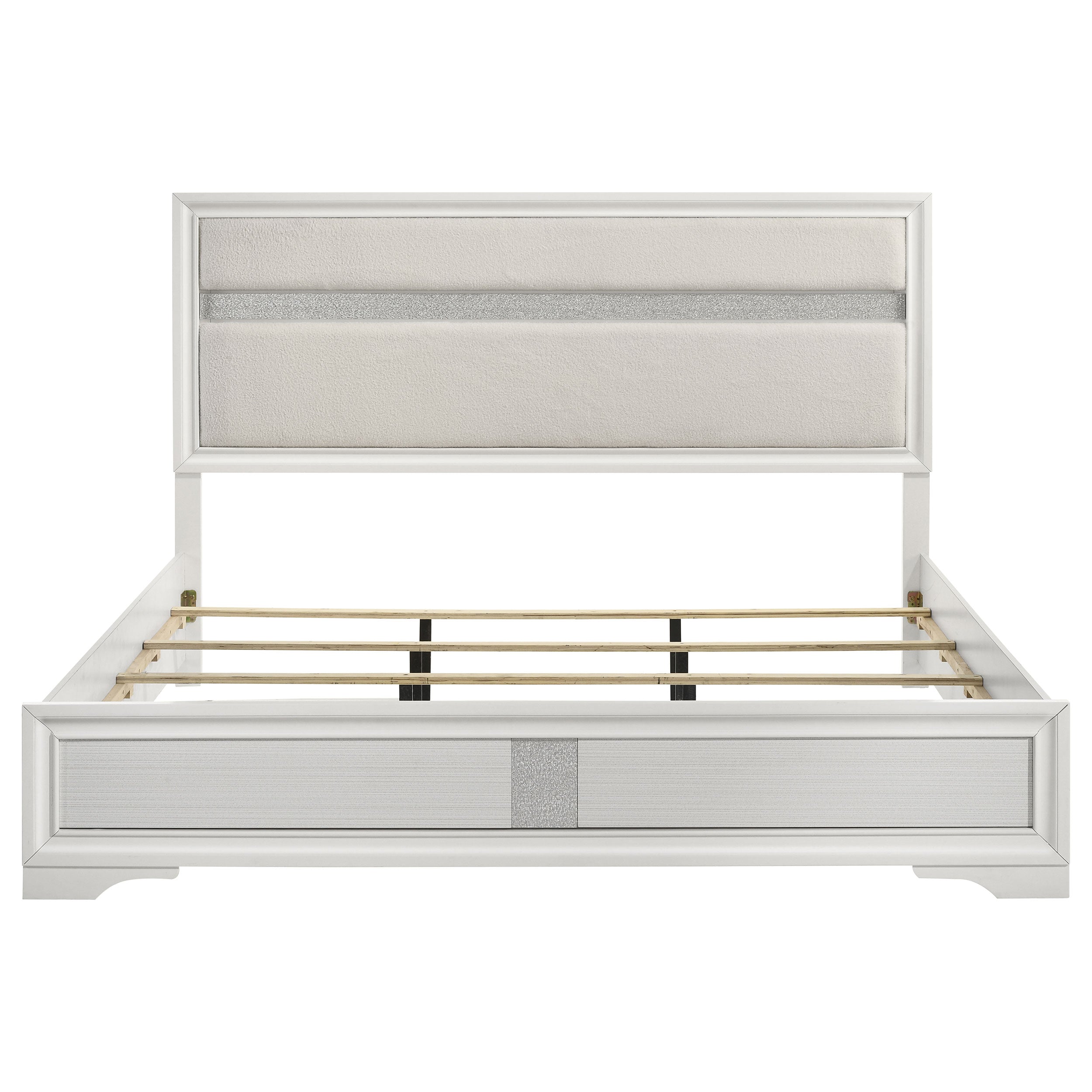Miranda Wood Panel Bed