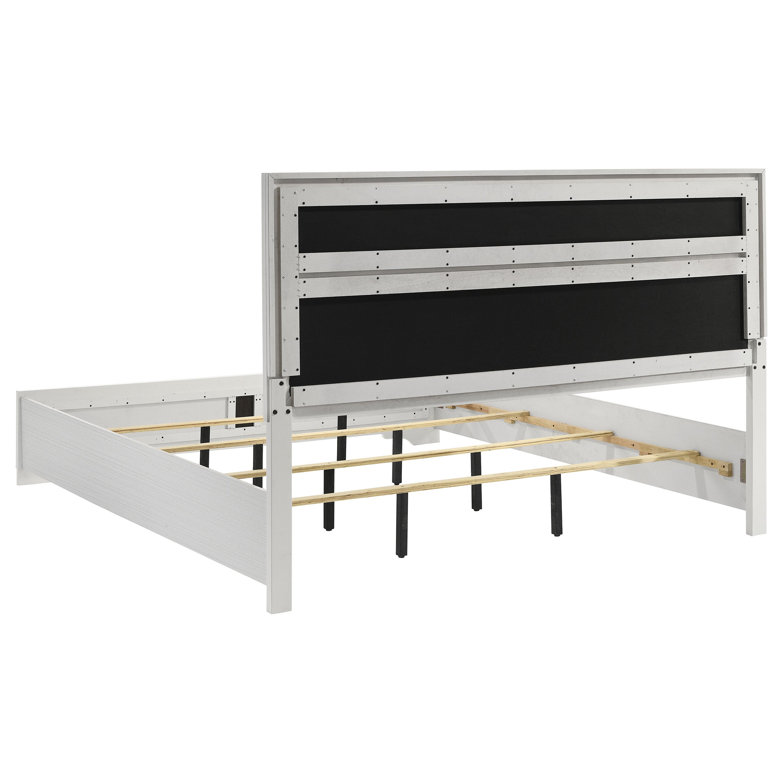 Miranda Wood Panel Bed
