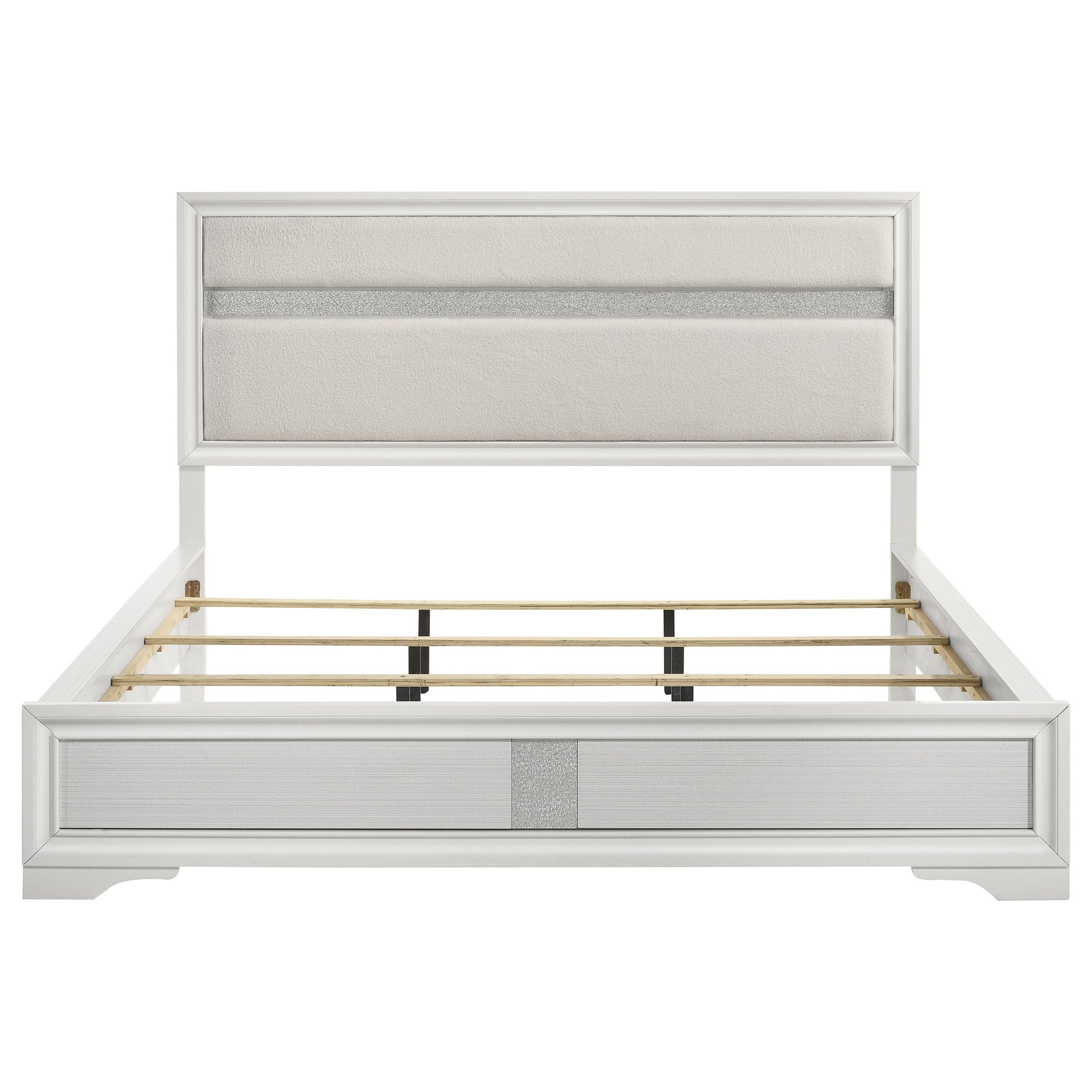 Miranda Wood Panel Bed