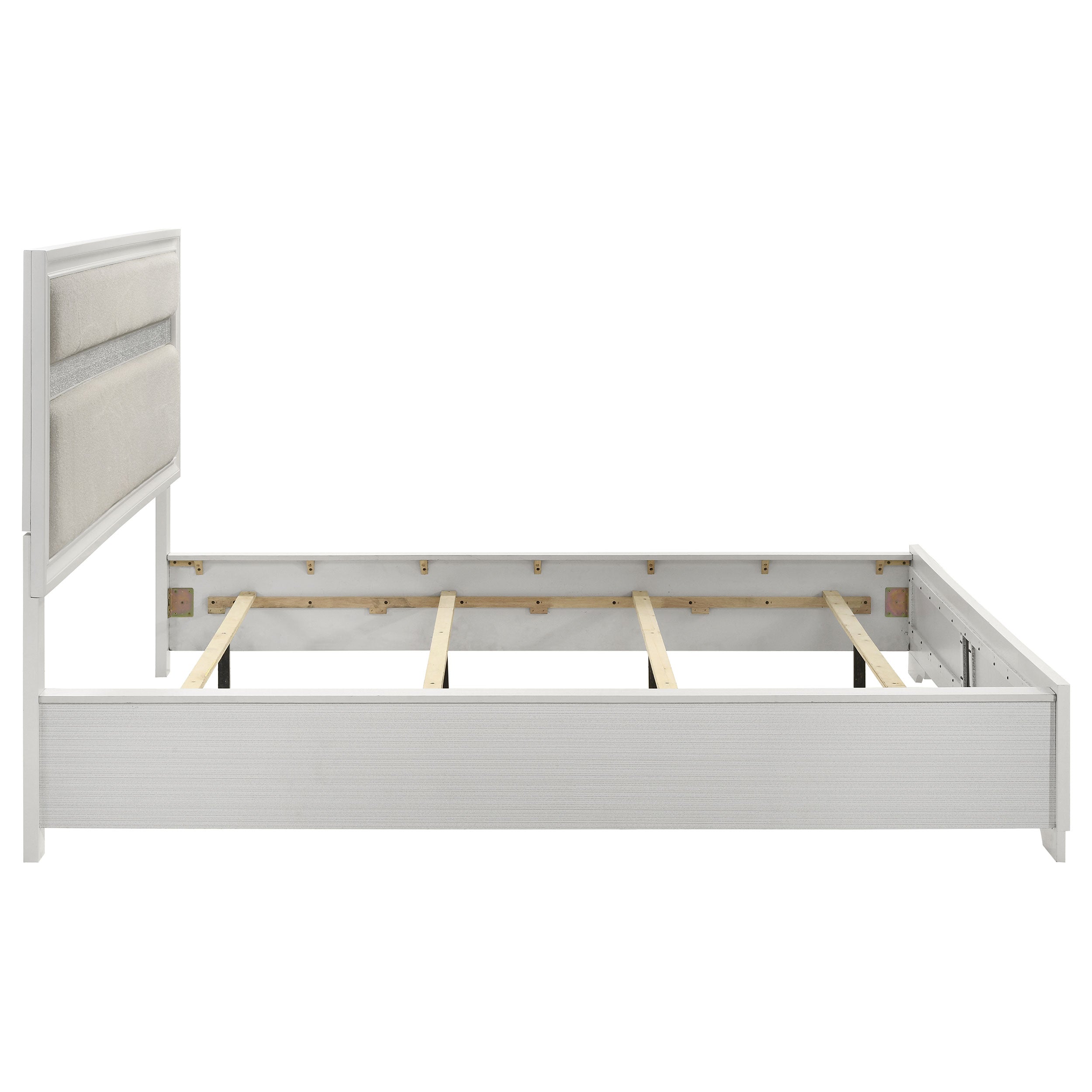 Miranda Wood Panel Bed
