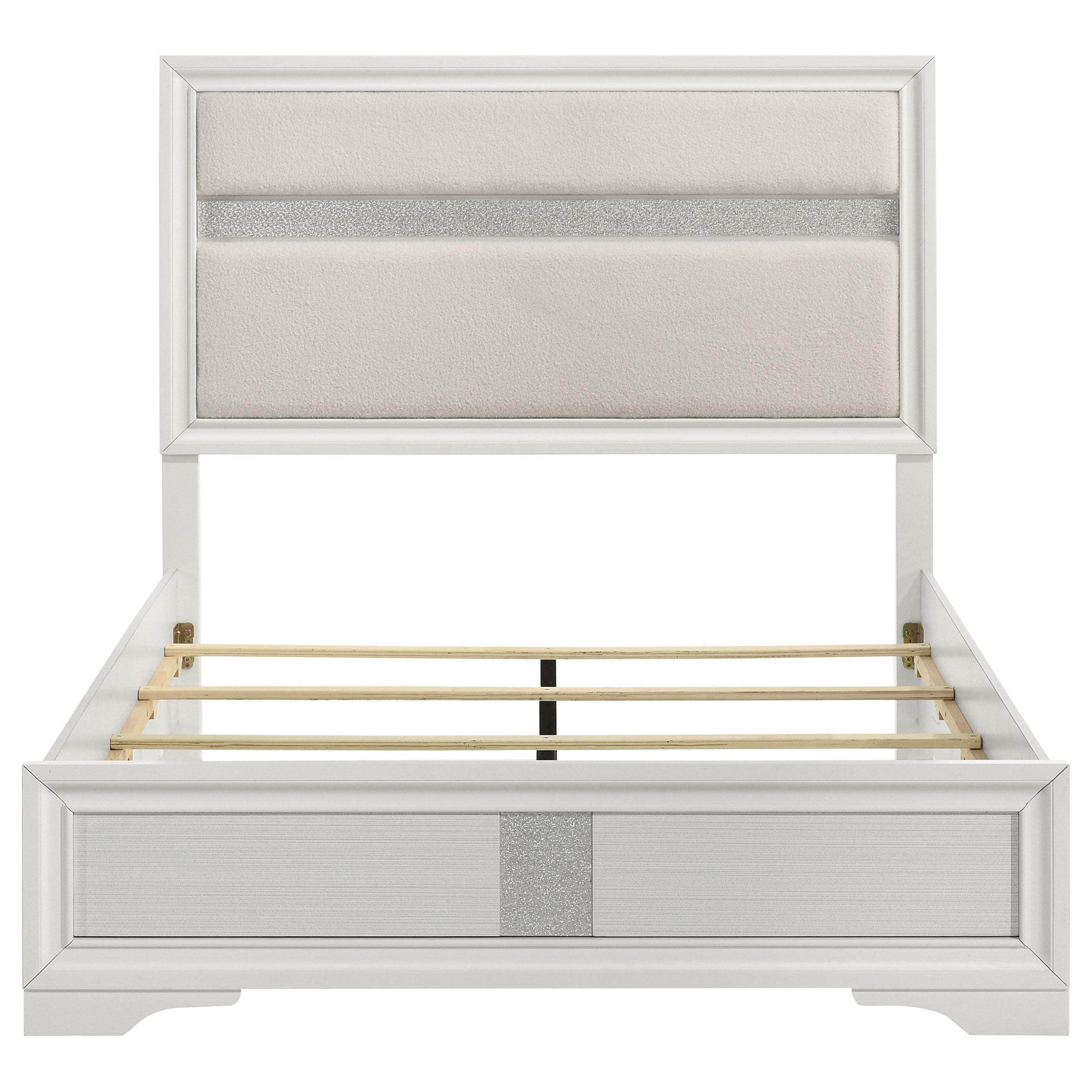 Miranda Wood Panel Bed
