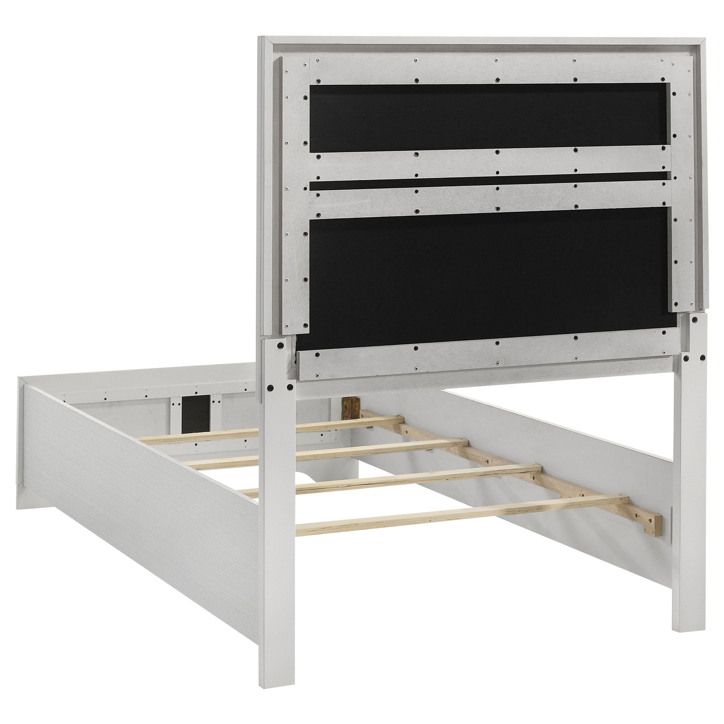 Miranda Wood Panel Bed