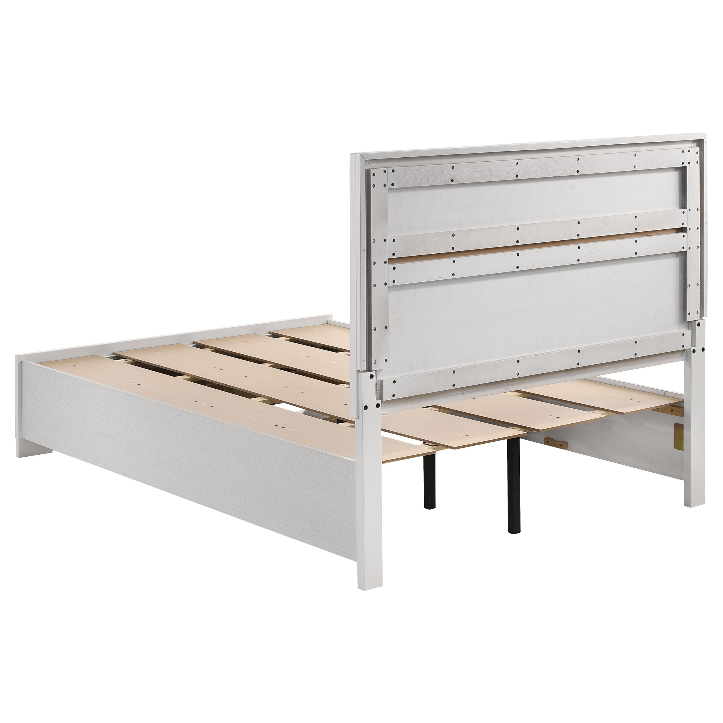 Miranda Wood Panel Storage Bed