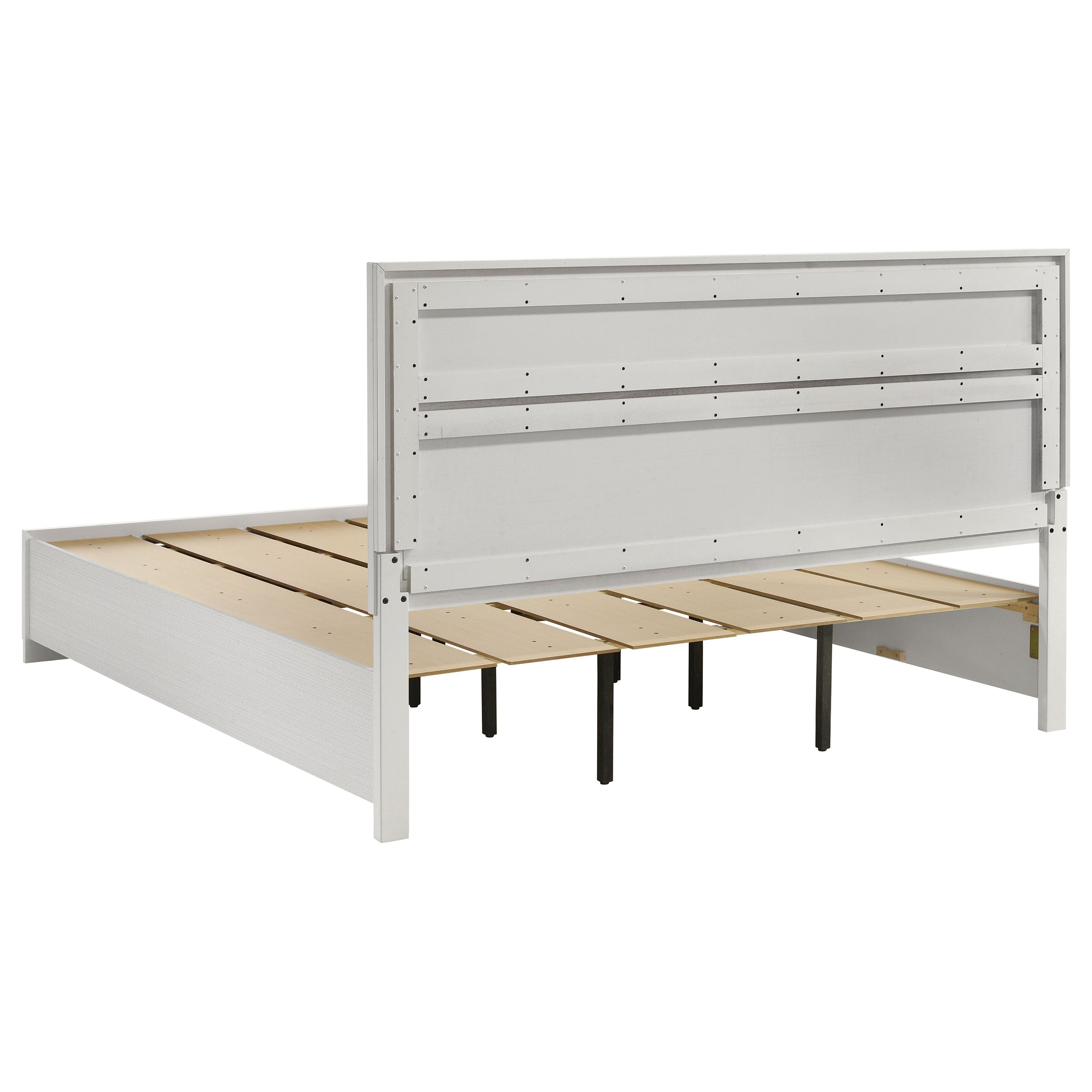 Miranda Wood Panel Storage Bed