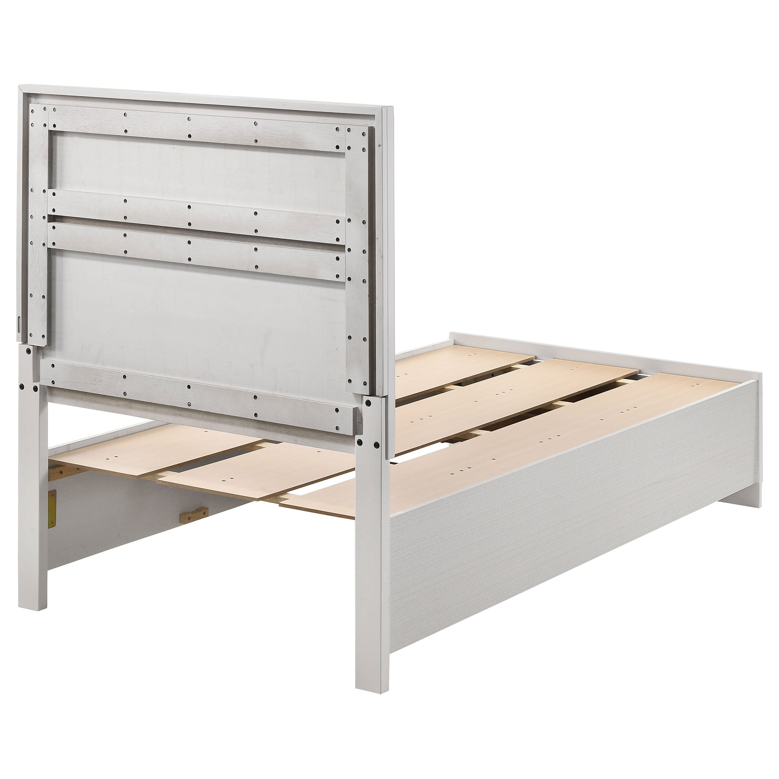 Miranda Wood Panel Storage Bed
