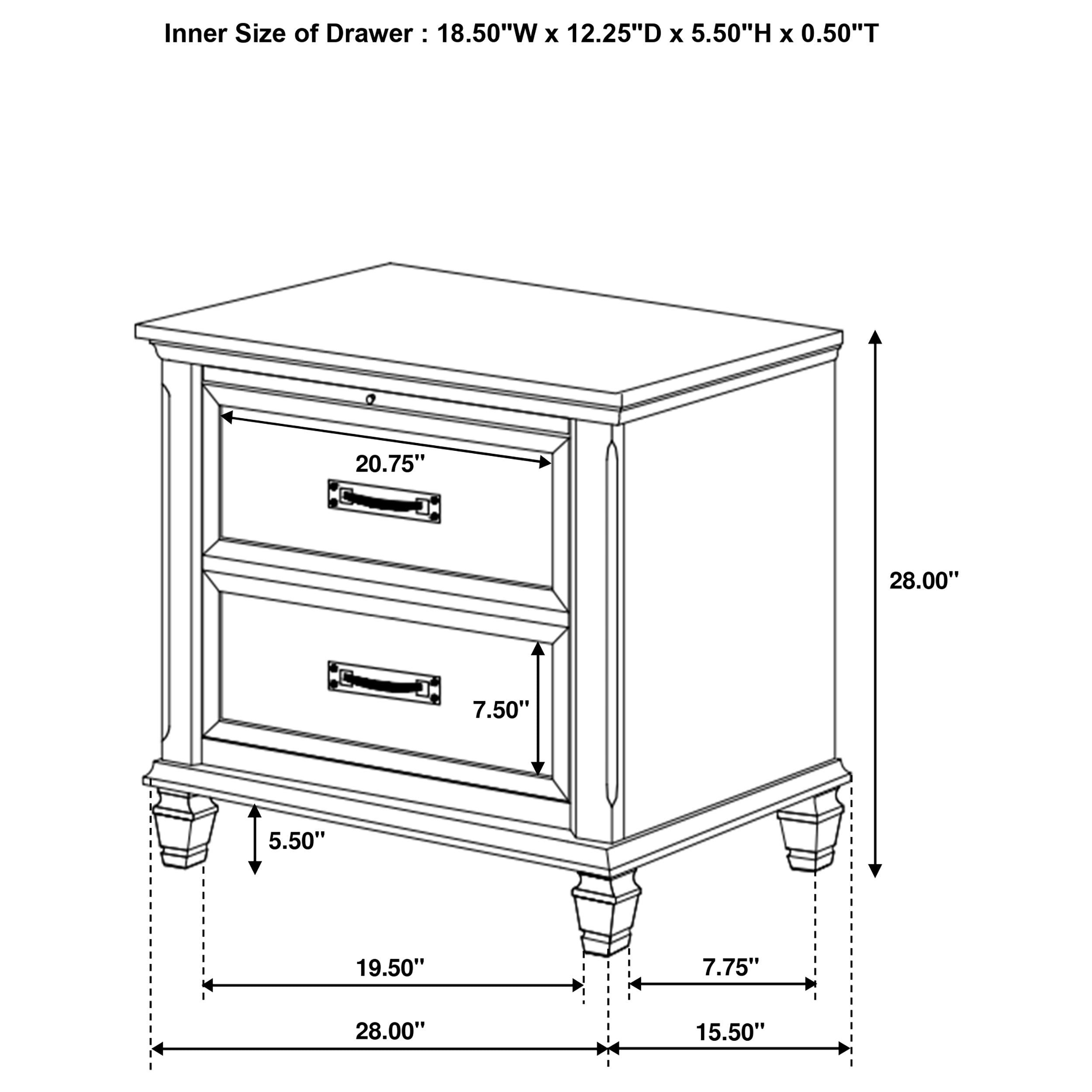 Franco Bedroom Set (Storage Bed)