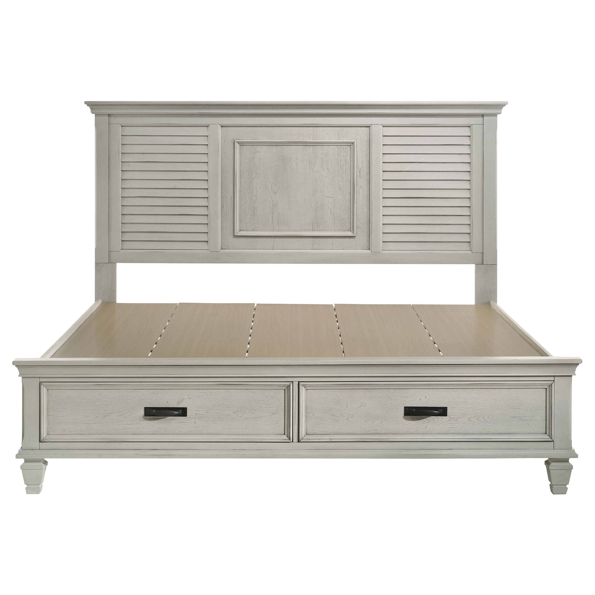 Franco Wood Panel Storage Bed