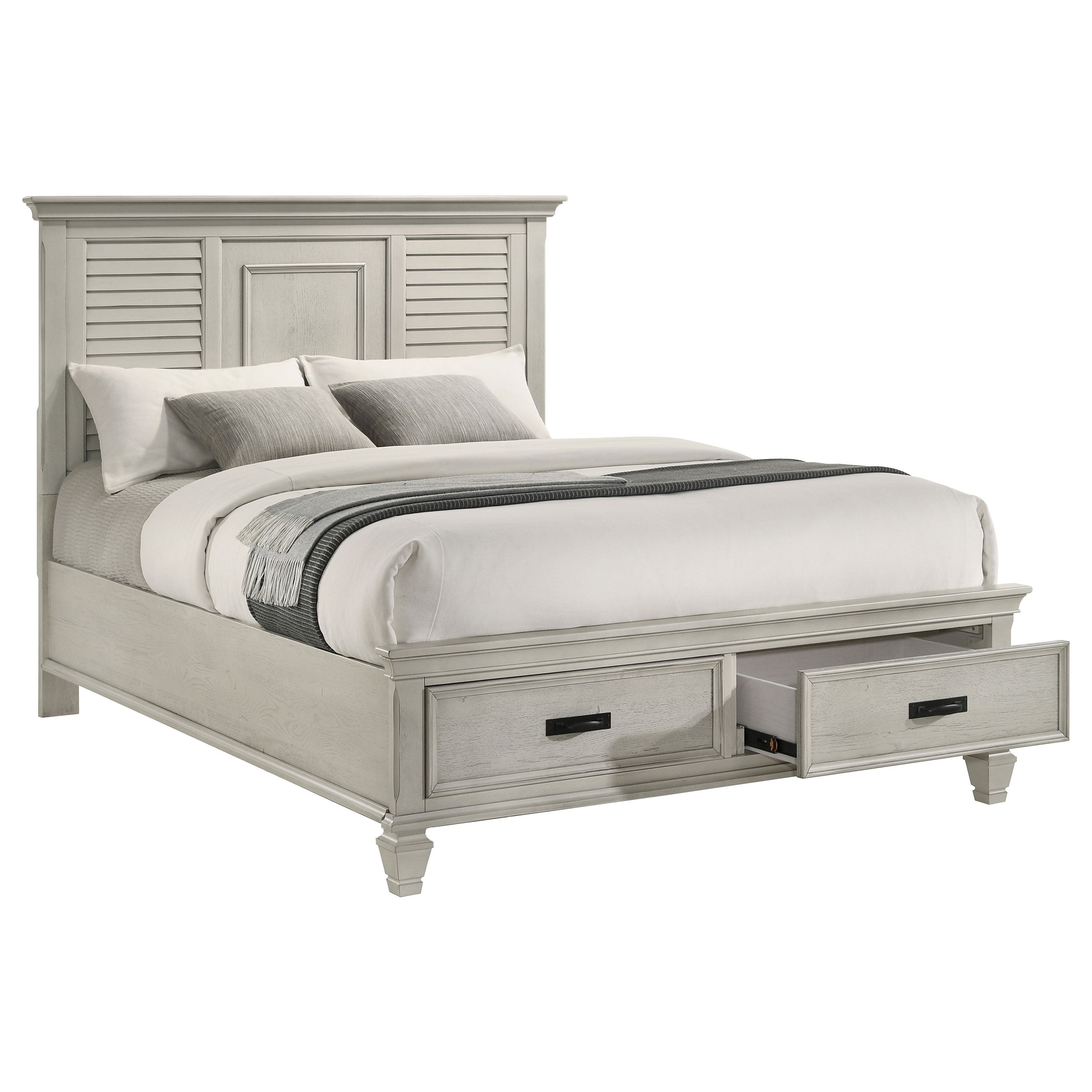 Franco Wood Panel Storage Bed