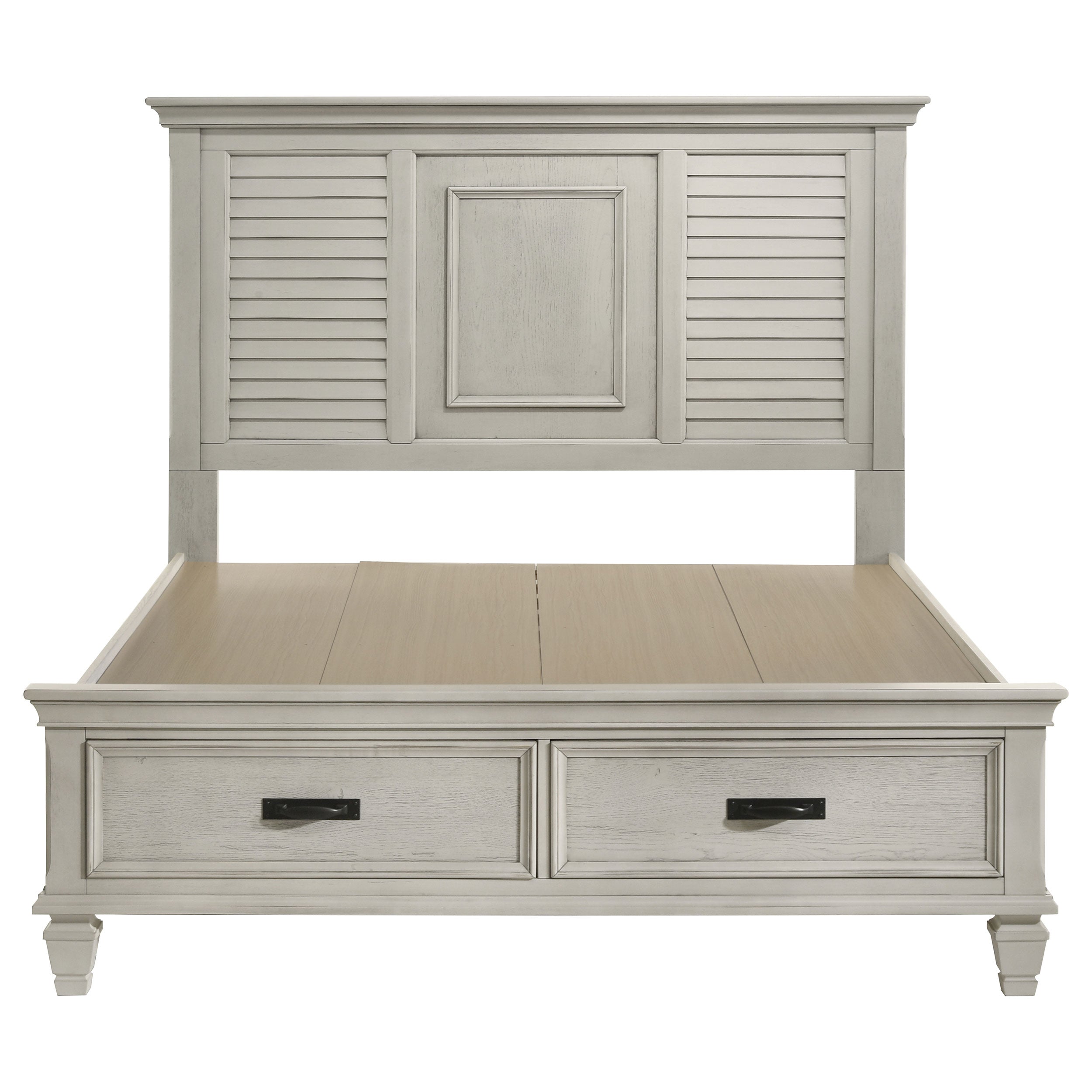 Franco Wood Panel Storage Bed