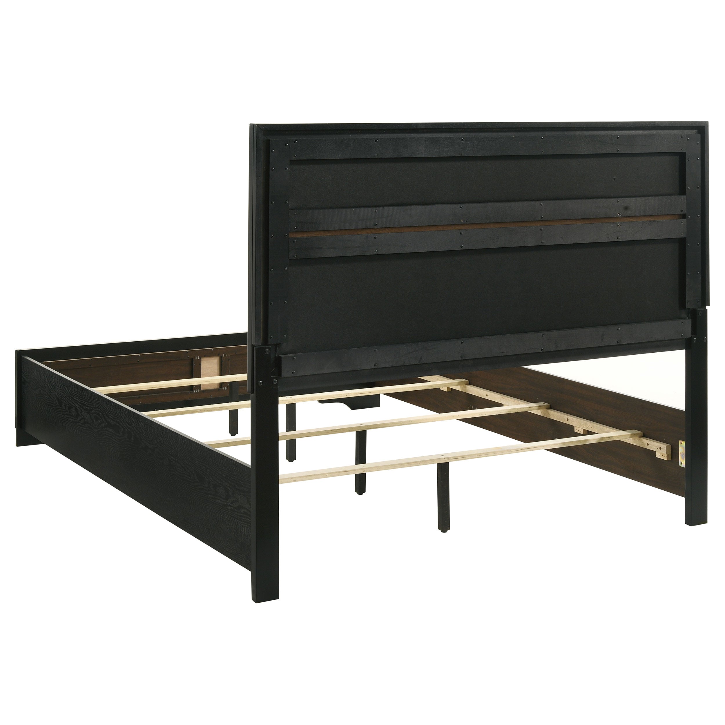 Miranda Wood Panel Bed
