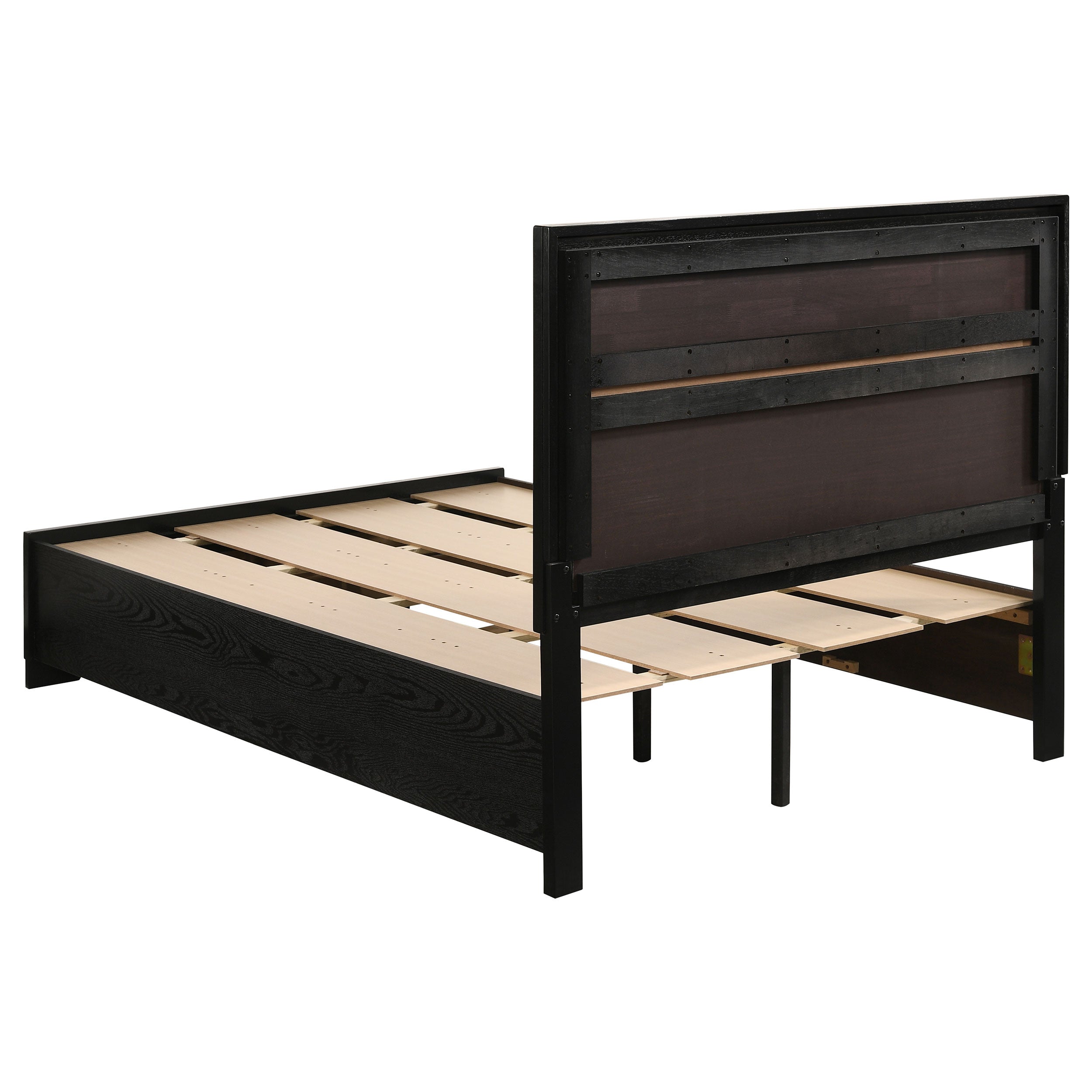 Miranda Wood Panel Storage Bed