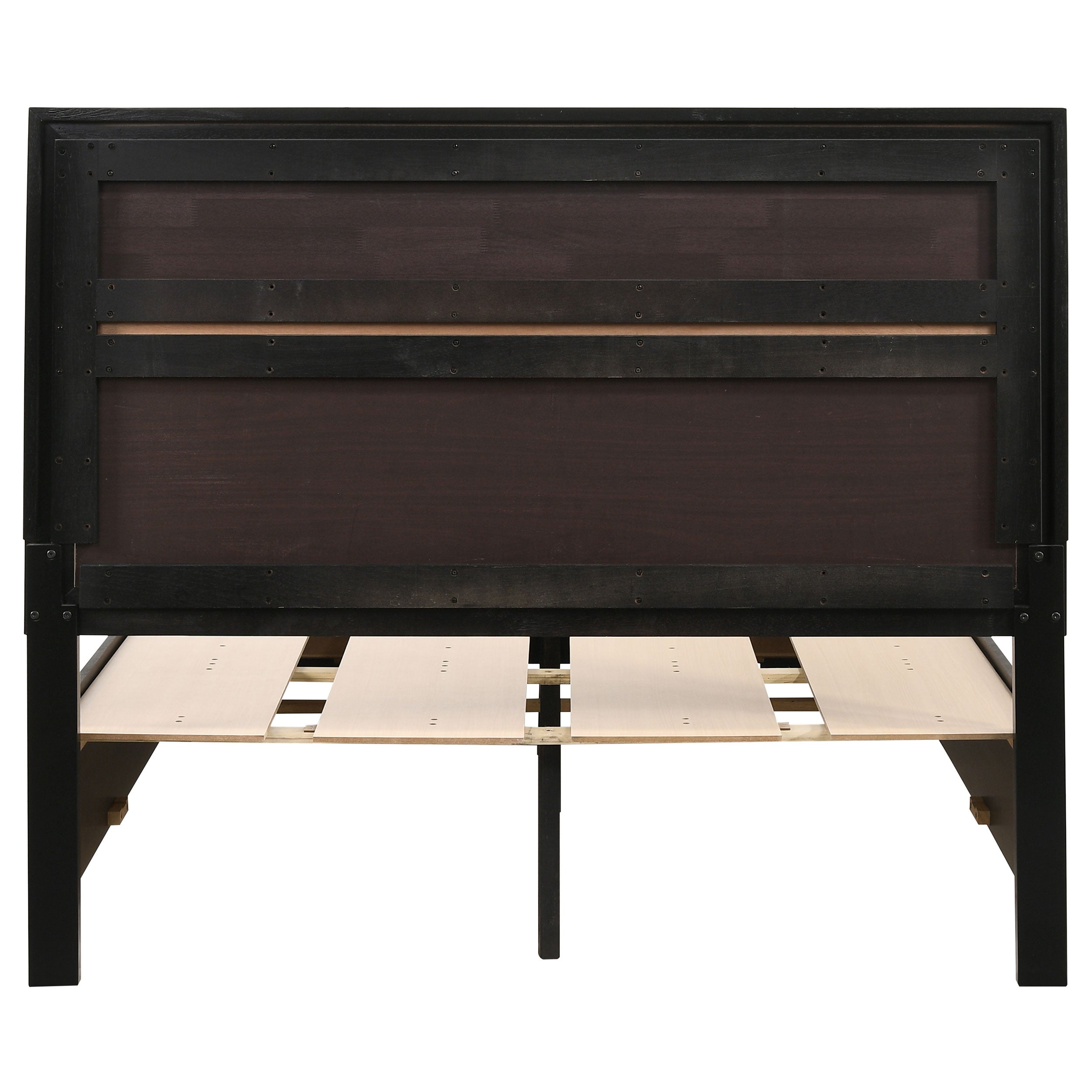 Miranda Wood Panel Storage Bed