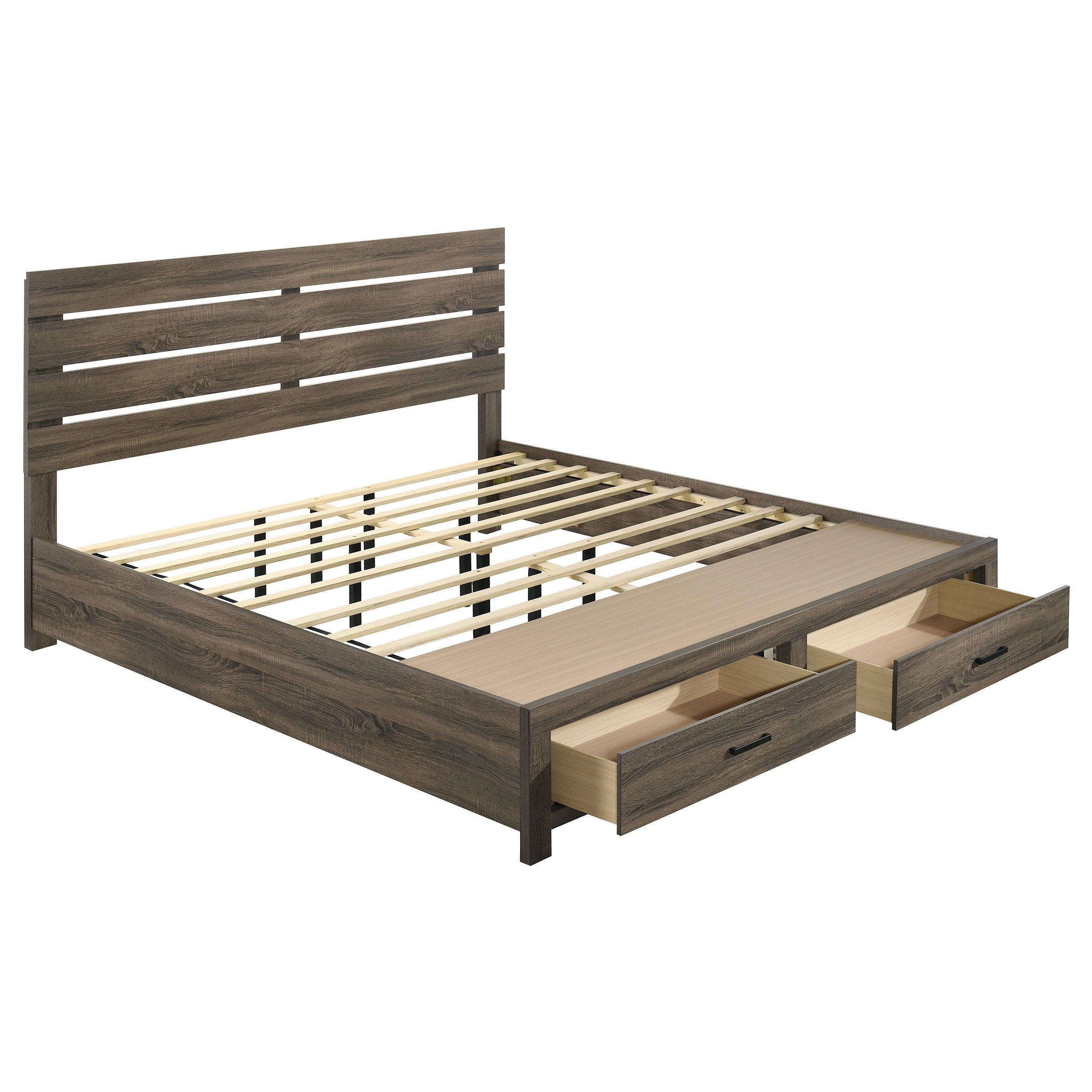 Brantford Wood Panel Storage Bed