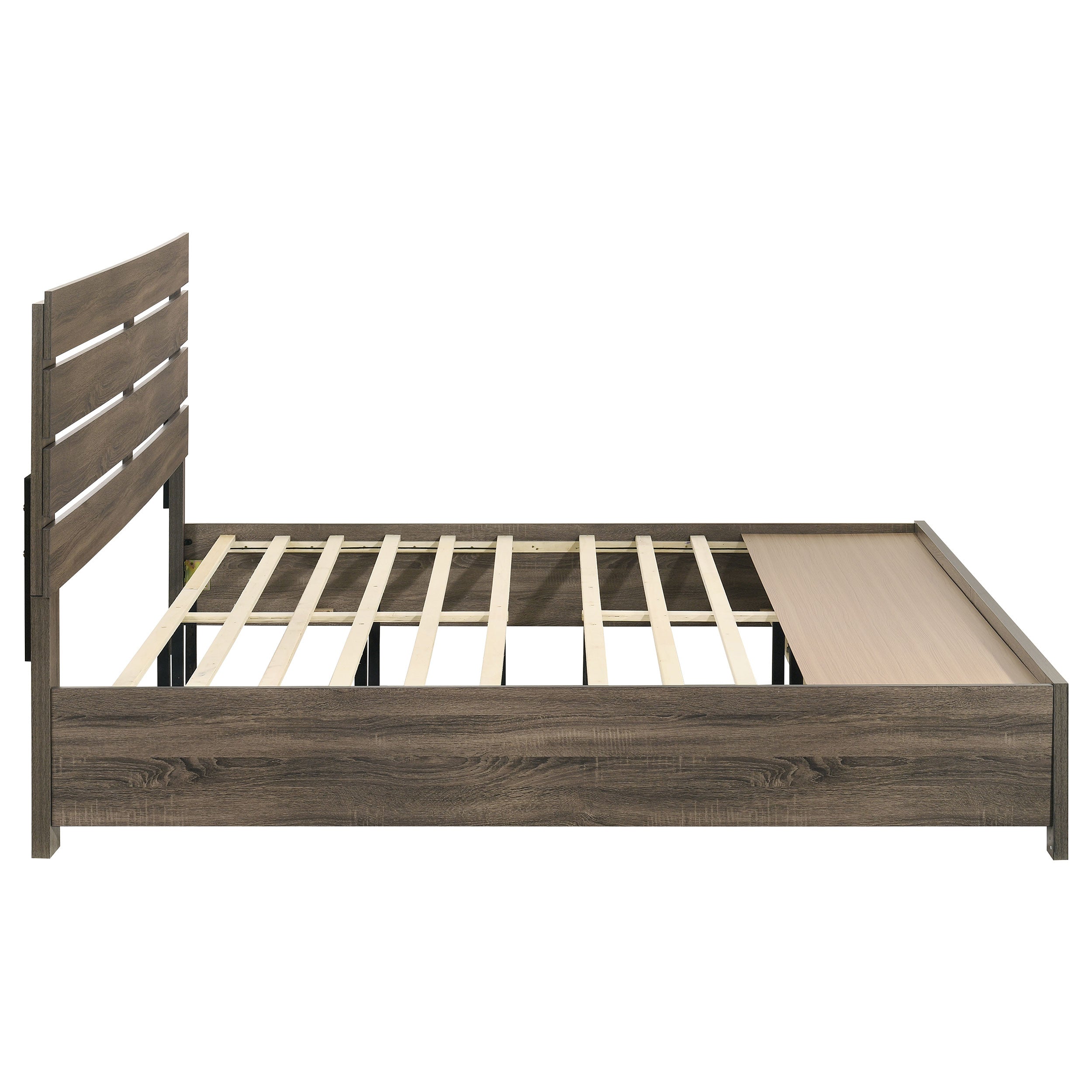 Brantford Wood Panel Storage Bed