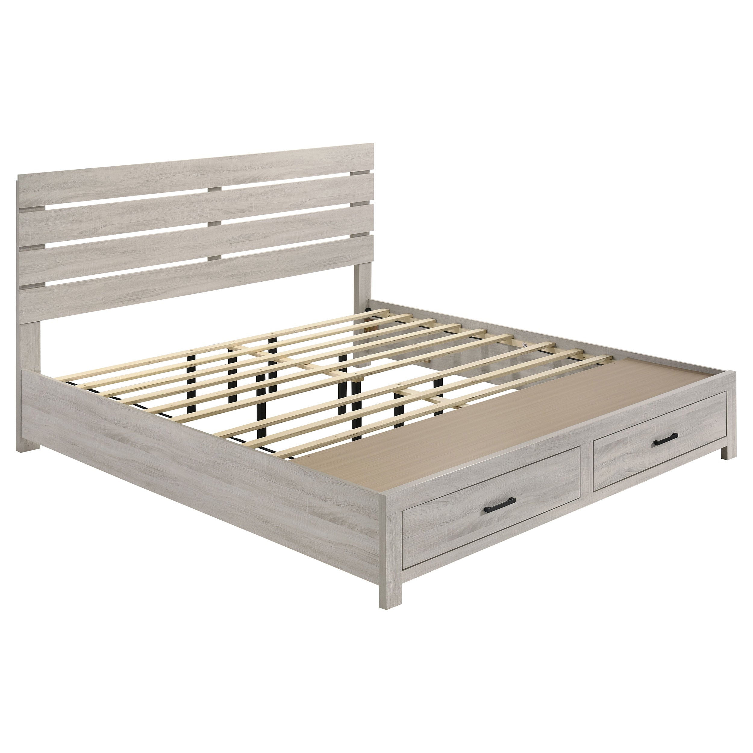 Brantford Wood Panel Storage Bed