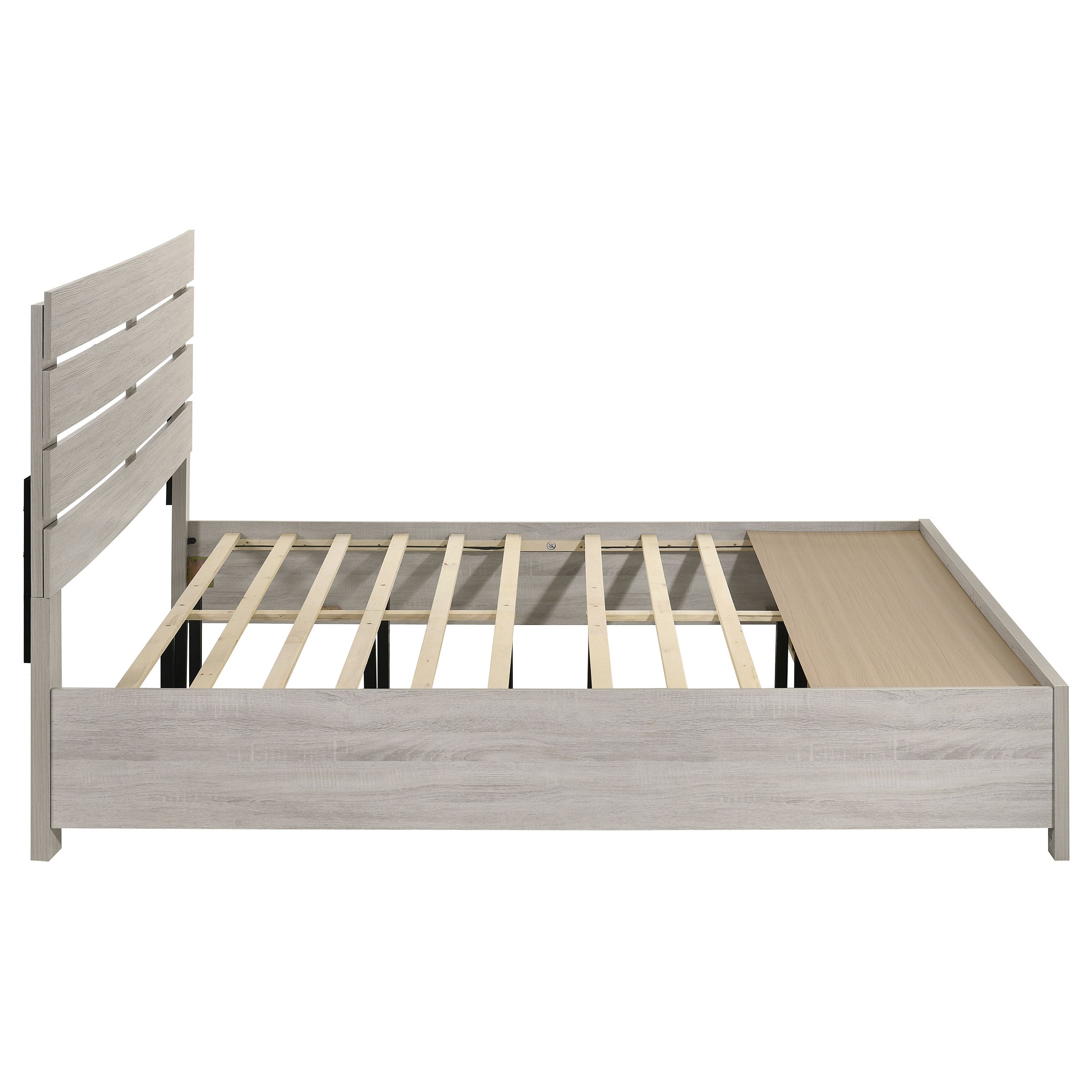 Brantford Wood Panel Storage Bed