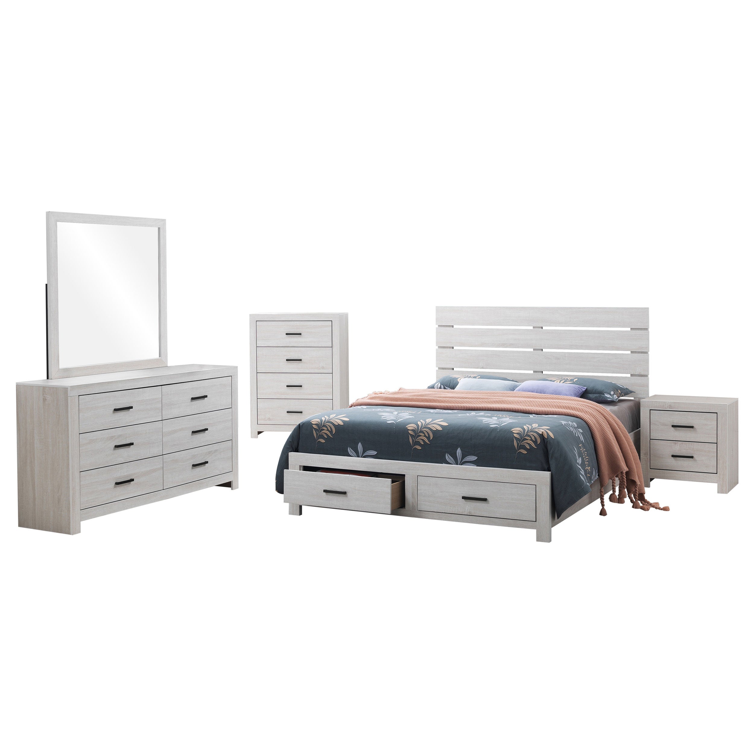 Brantford Bedroom Set (Storage Bed)