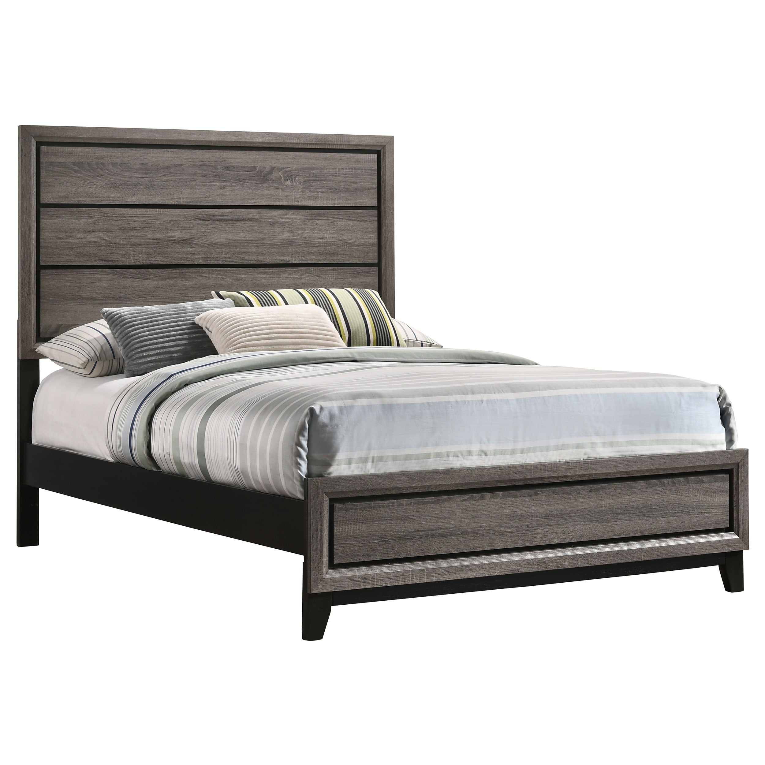 Watson Wood Panel Bed
