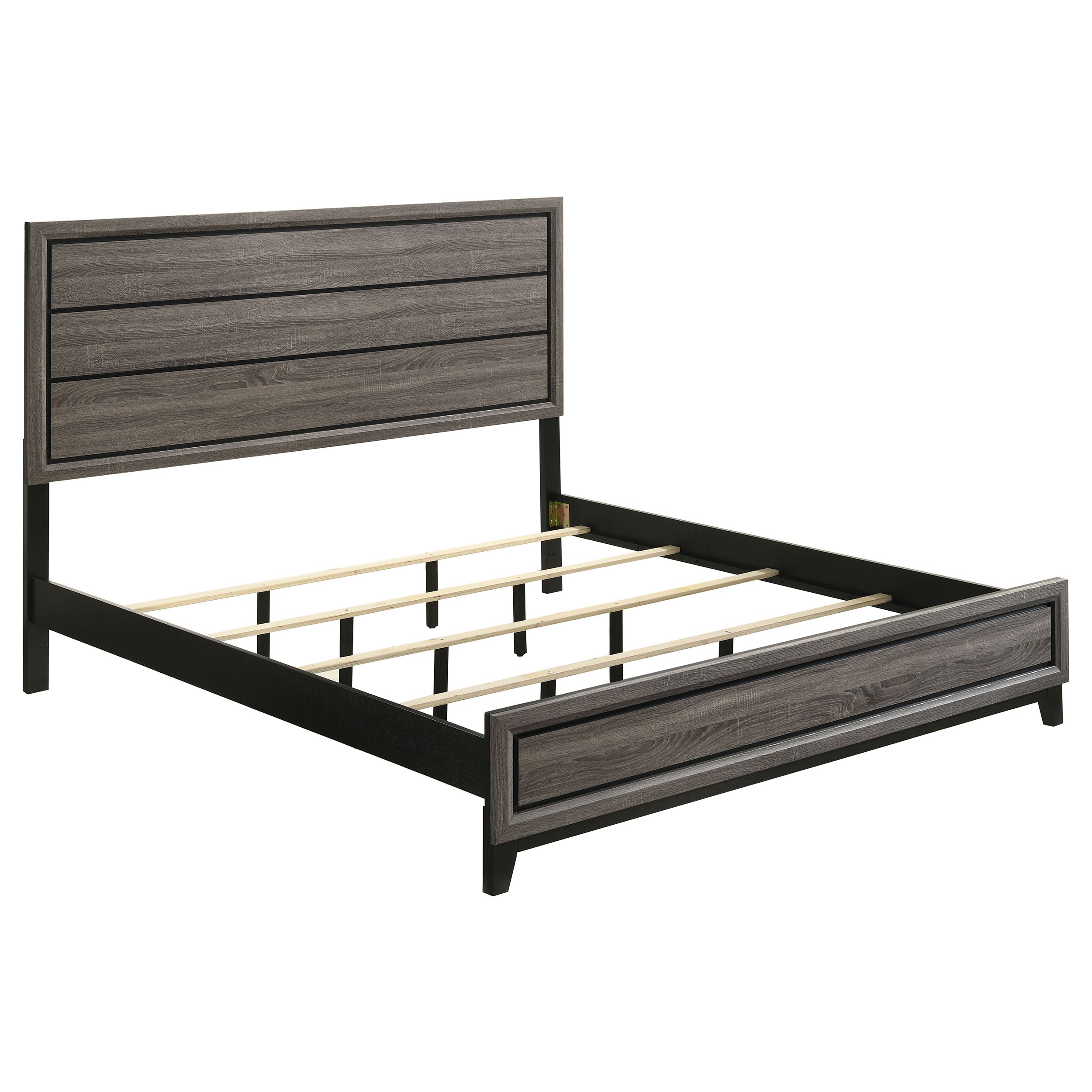 Watson Wood Panel Bed