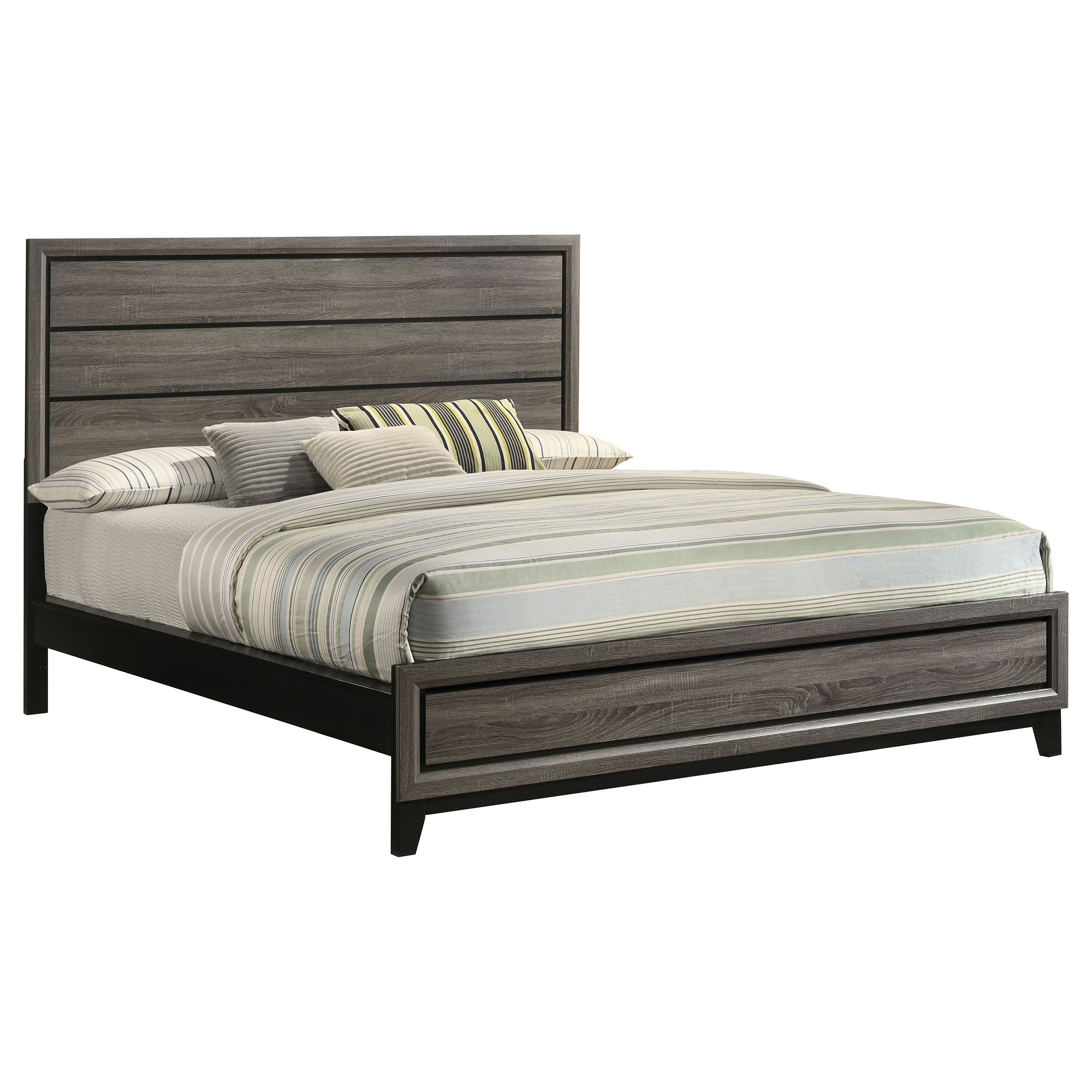 Watson Wood Panel Bed